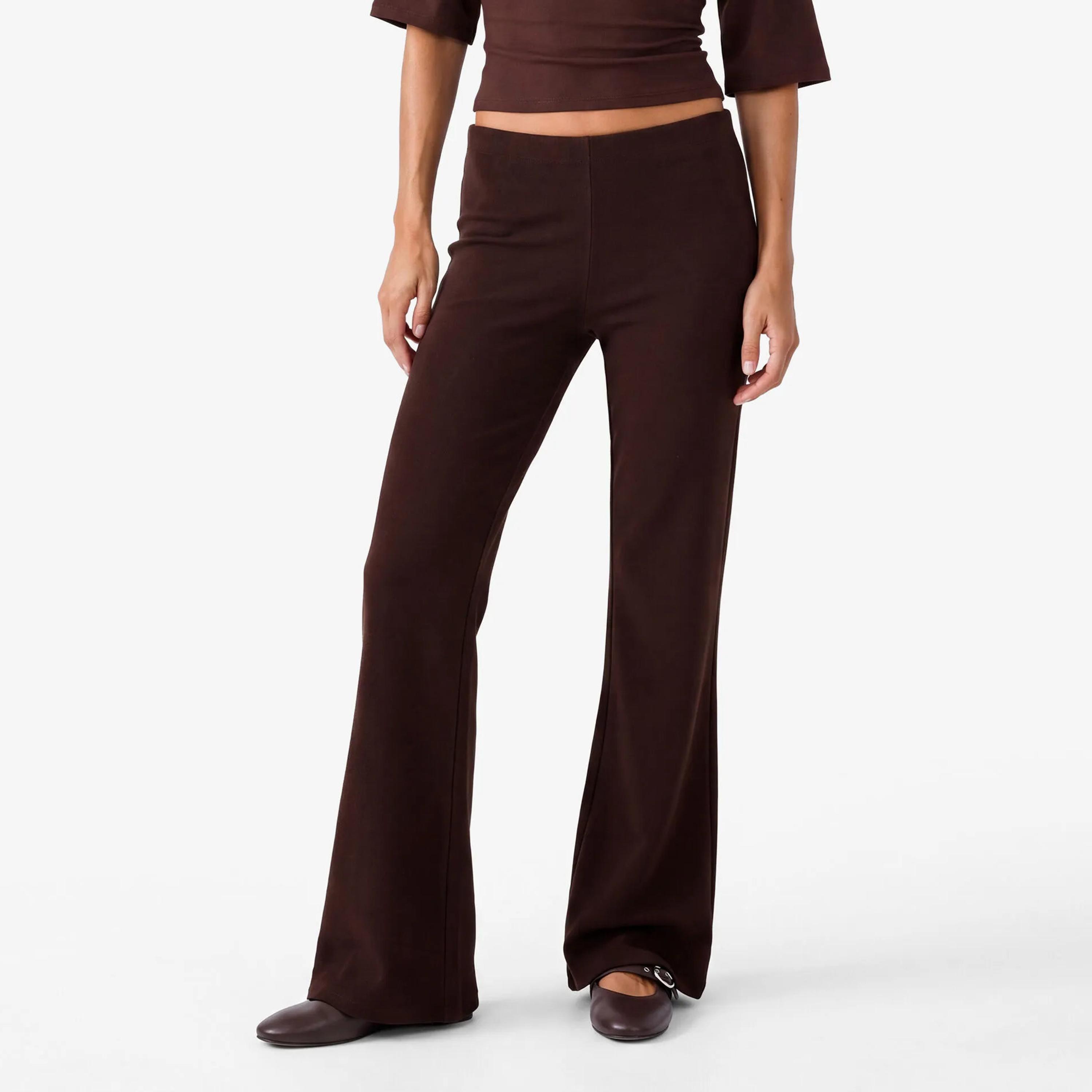KOTON Flared Women's Trousers-women-clothing-trousers-image-1