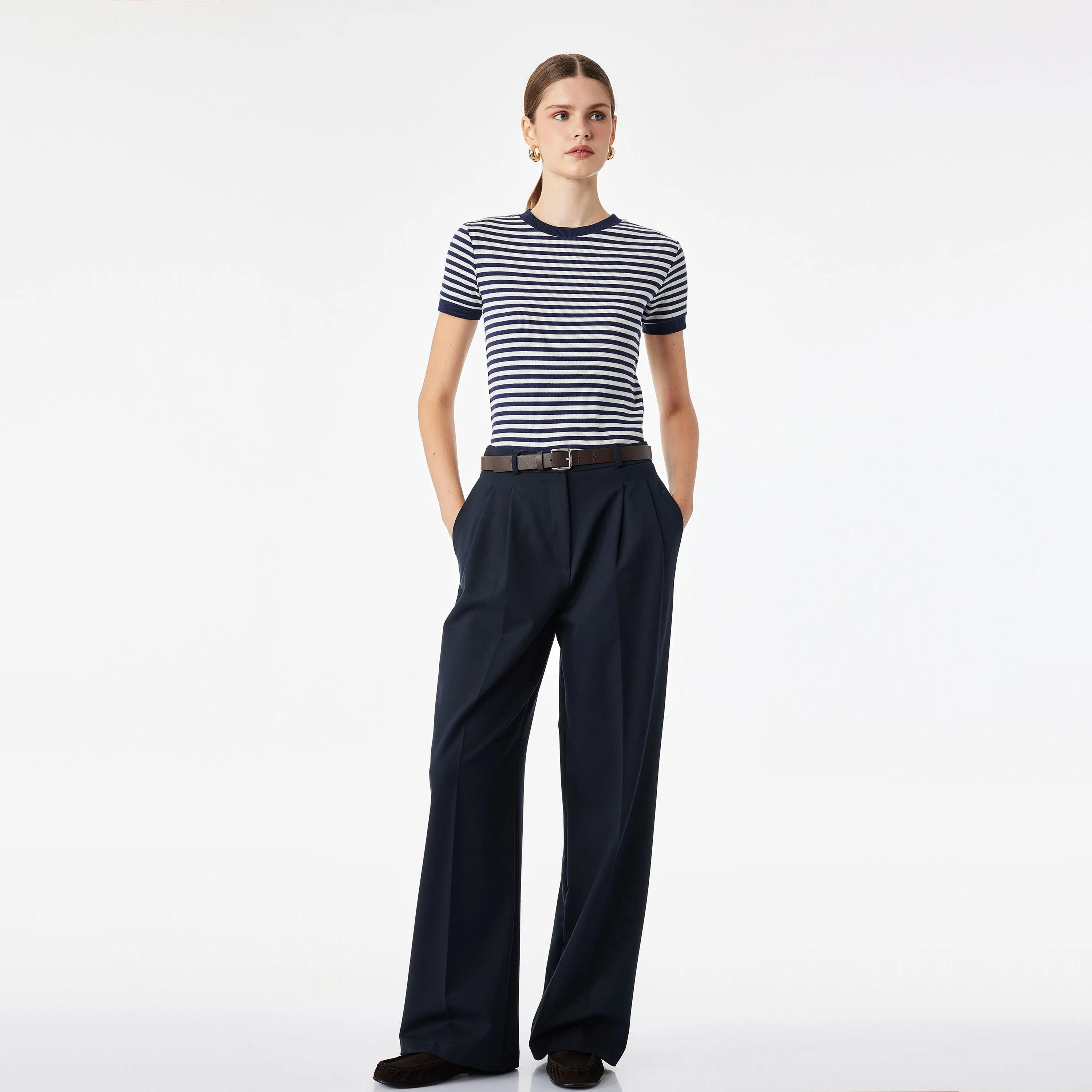 KOTON Striped Women's T-Shirt-women-clothing-tshirts-image-2