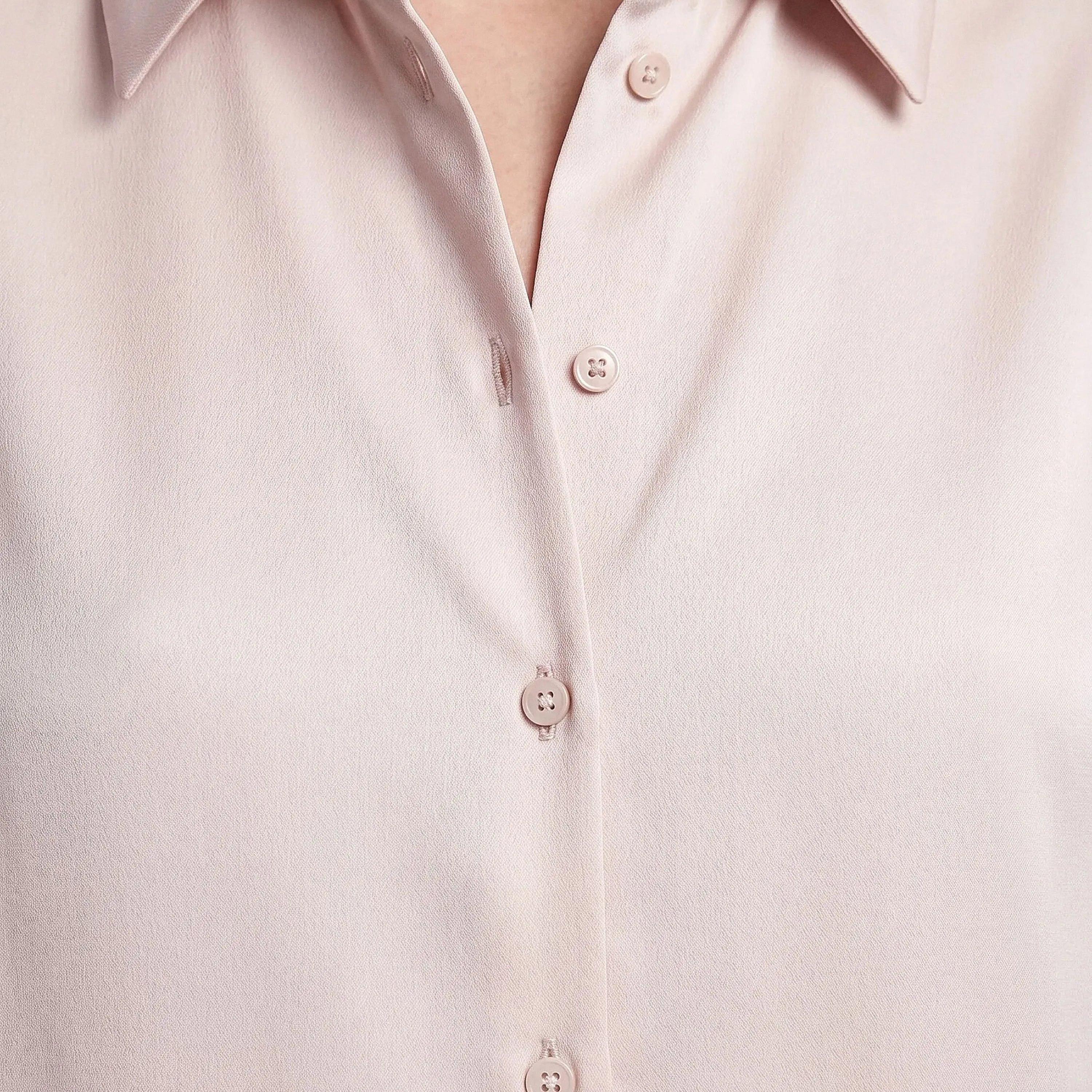 KOTON Pink Cotton Collared Women's Shirt-women-clothing-shirtsandblouses-shirts-image-6