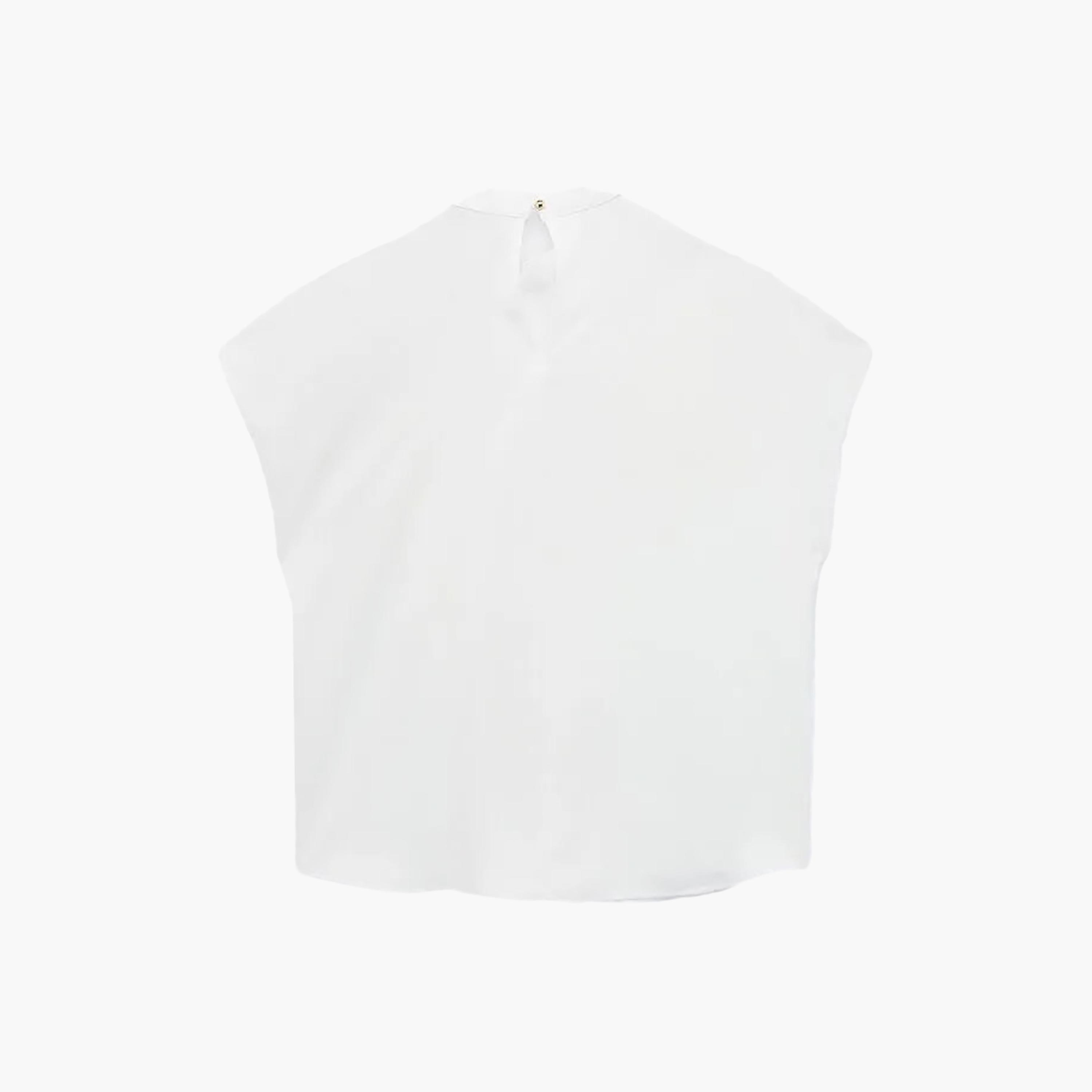 توب ستان حريمي بأكمام دولمان باللون الأبيض من كوتون-women-clothing-shirtsandblouses-blouses-image-4
