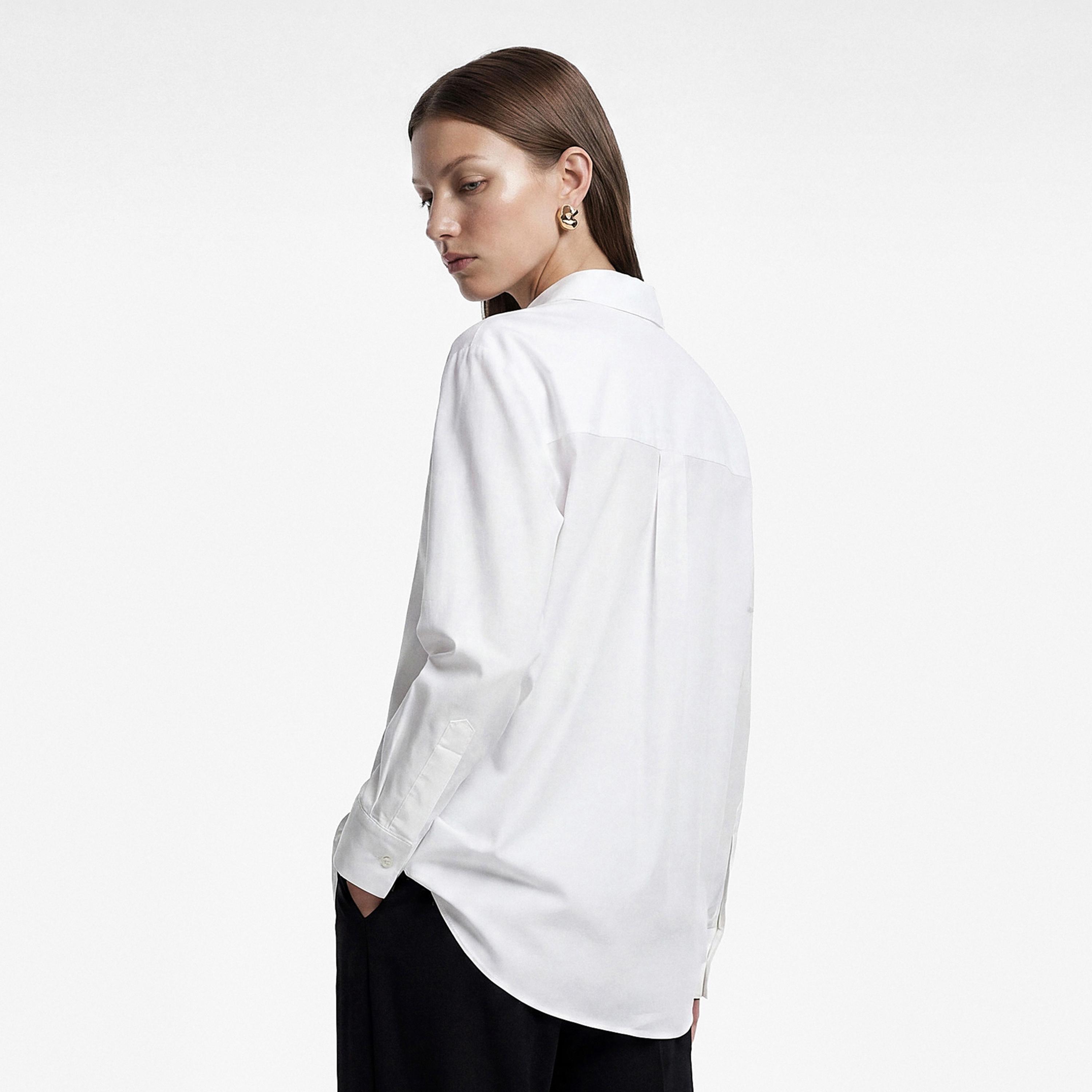 قميص نسائي أبيض من القطن بياقة من كوتون-women-clothing-shirtsandblouses-shirts-image-3