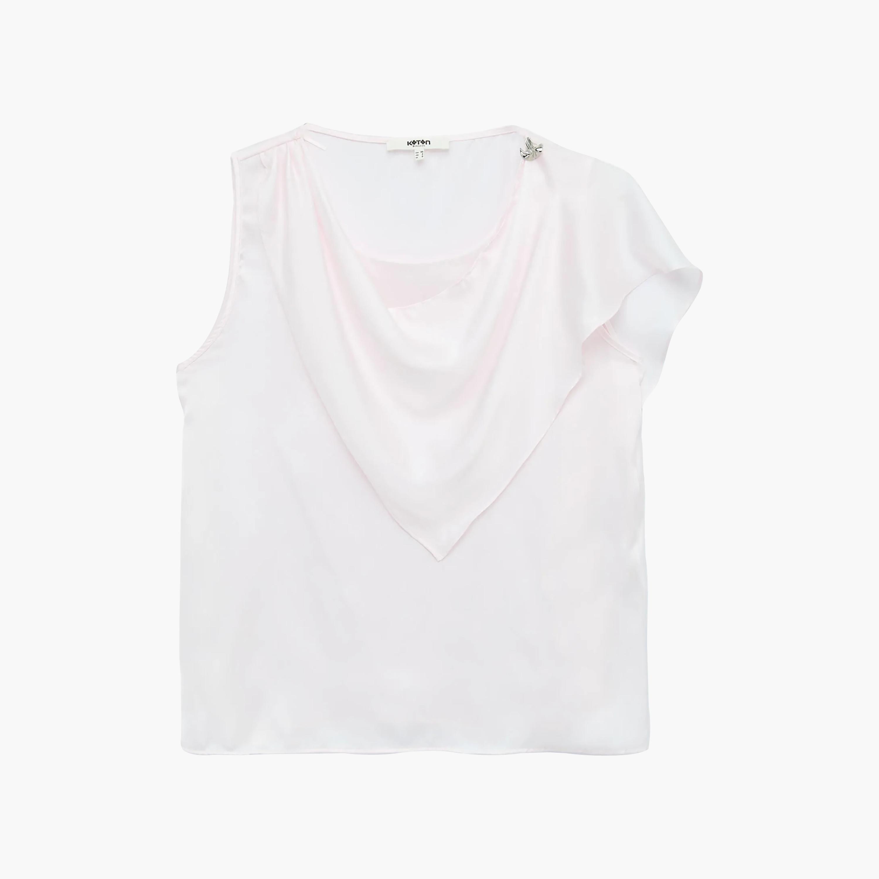 KOTON Cowl Neck Women's Top-women-clothing-shirtsandblouses-blouses-image-1