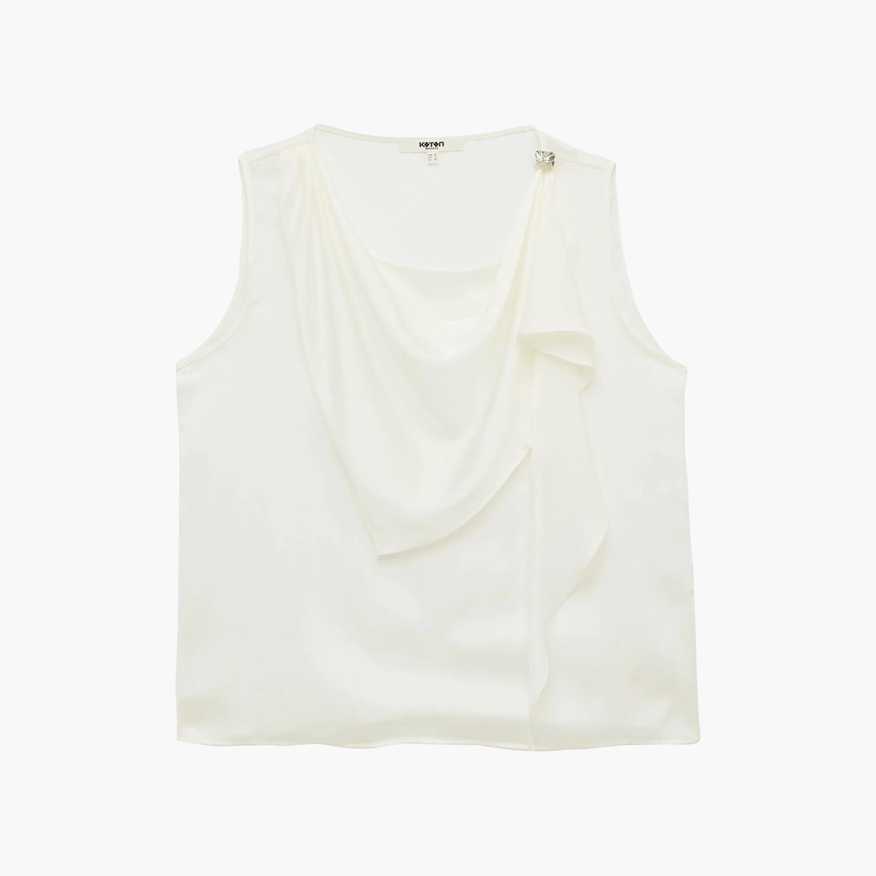 KOTON Cowl Neck Women's Top-women-clothing-shirtsandblouses-blouses-image-1