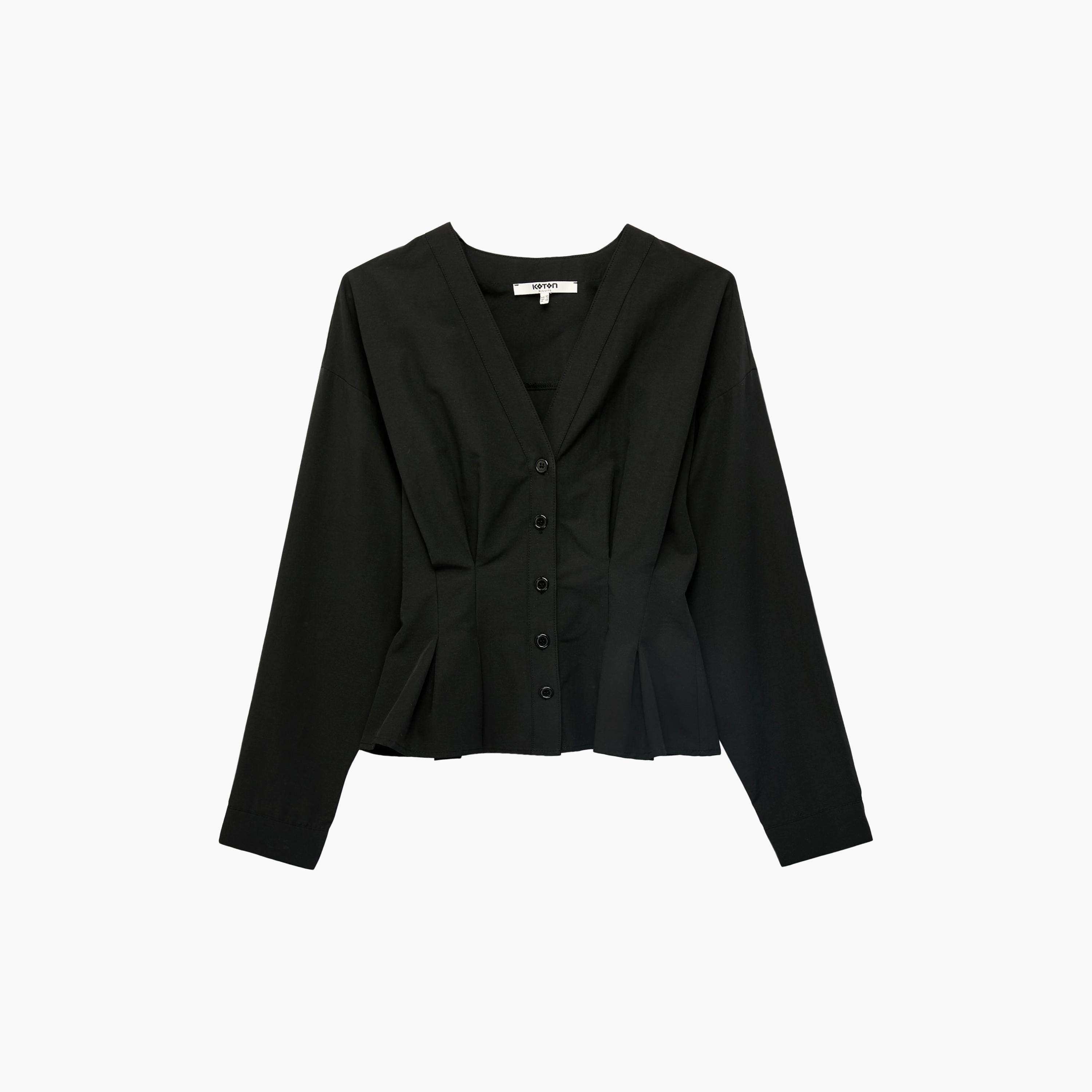 KOTON Women's Peplum Top-women-clothing-shirtsandblouses-blouses-image-1