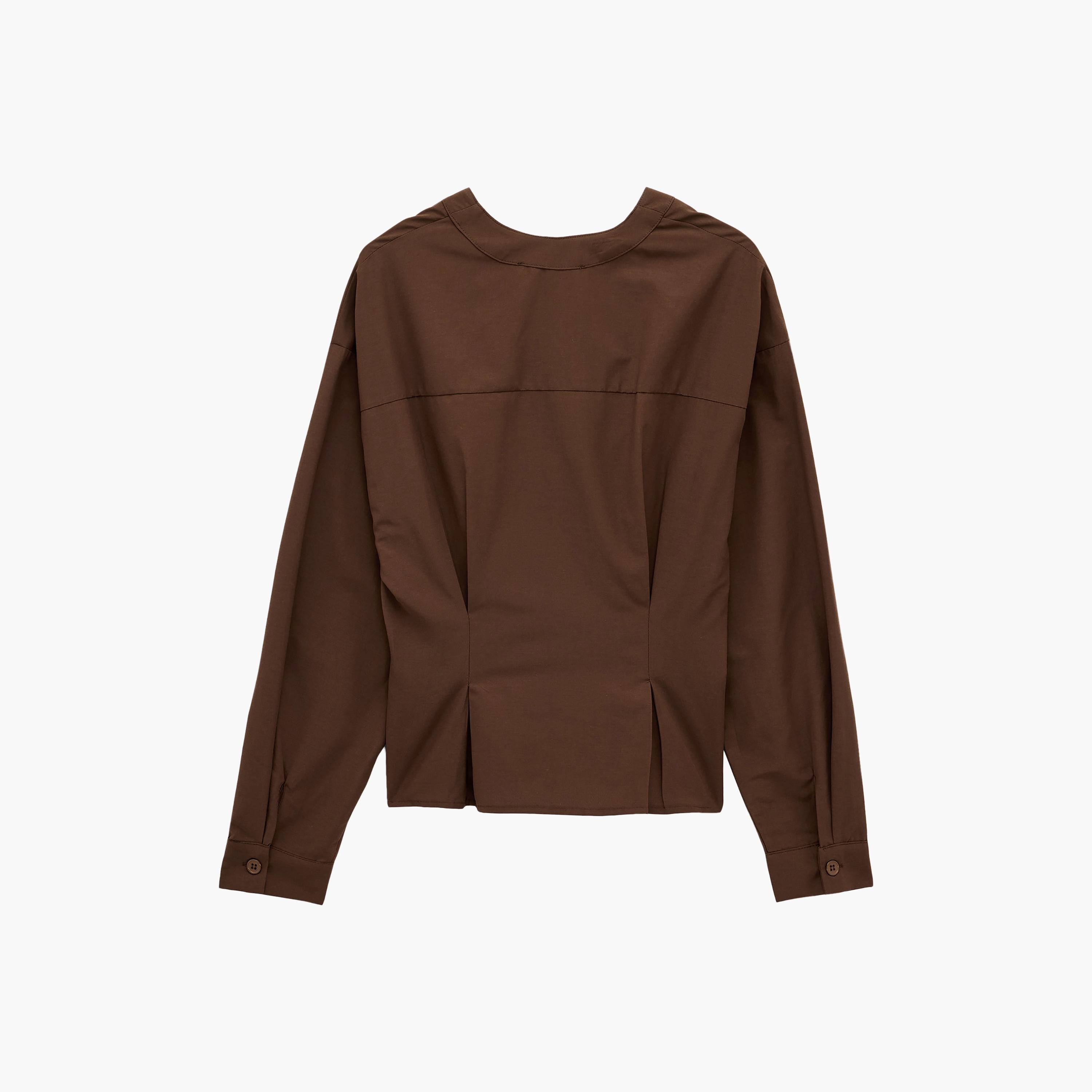توب بيبلوم حريمي من كوتون-women-clothing-shirtsandblouses-blouses-image-2