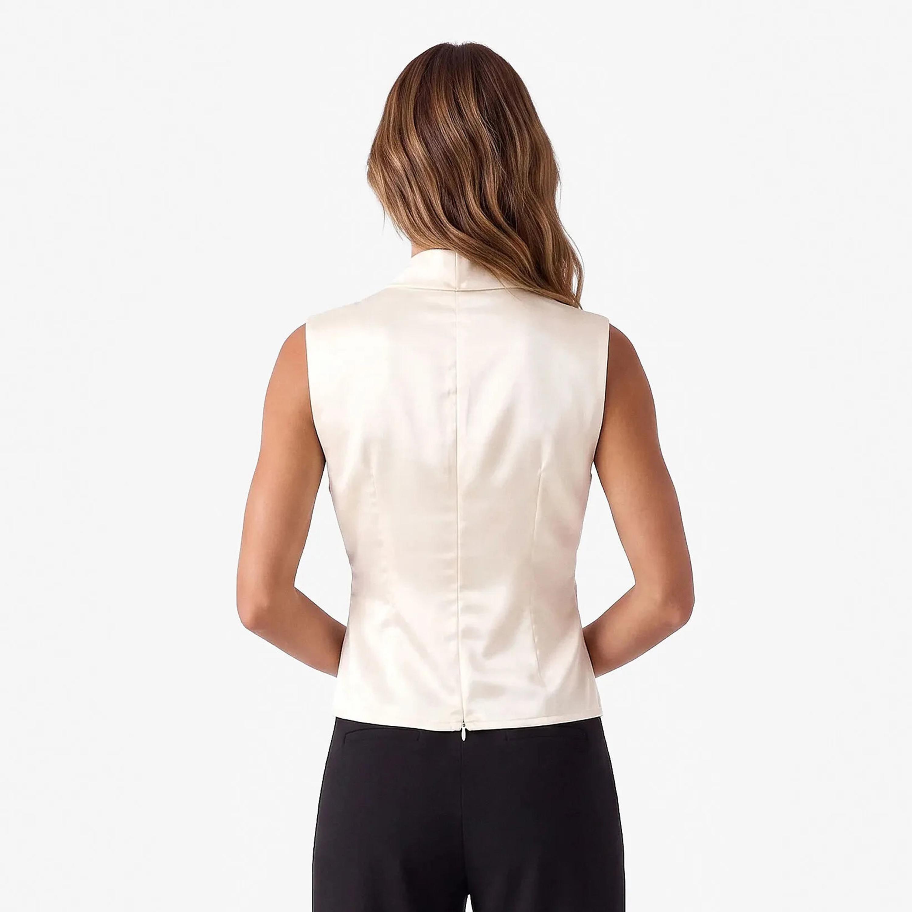 KOTON Cotton Women's Wrap Top-women-clothing-shirtsandblouses-blouses-image-4