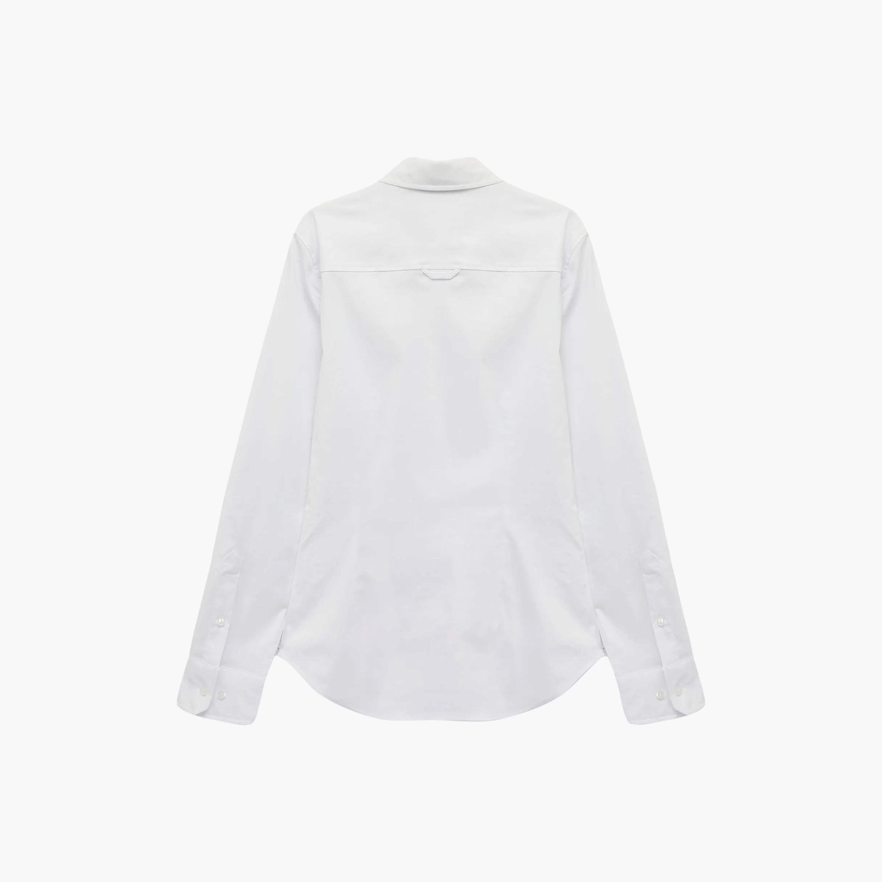 KOTON White Pointed Collar Women's Shirt-women-clothing-shirtsandblouses-shirts-image-6