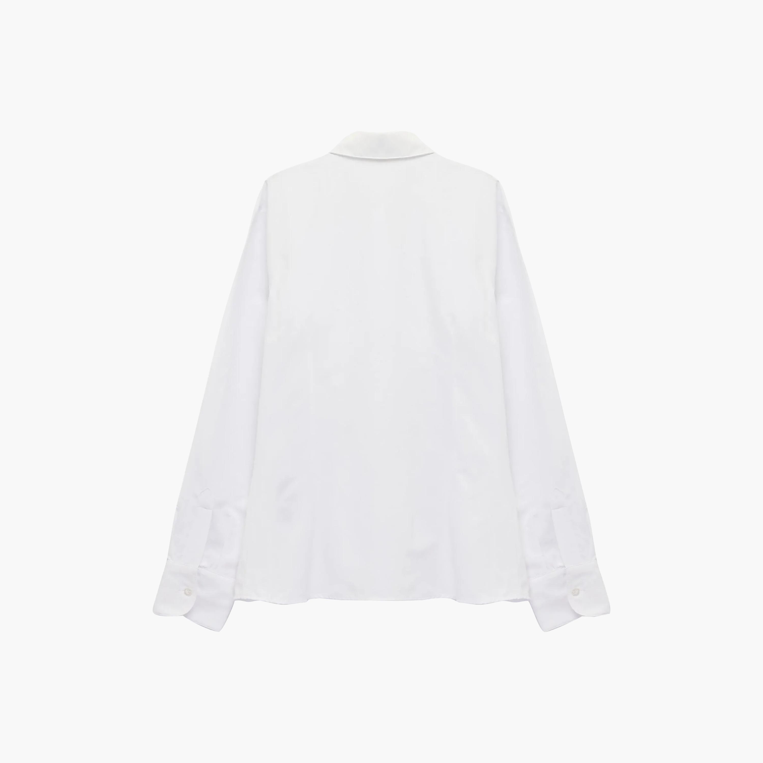 KOTON White Pointed Collar Women's Shirt-women-clothing-shirtsandblouses-shirts-image-2