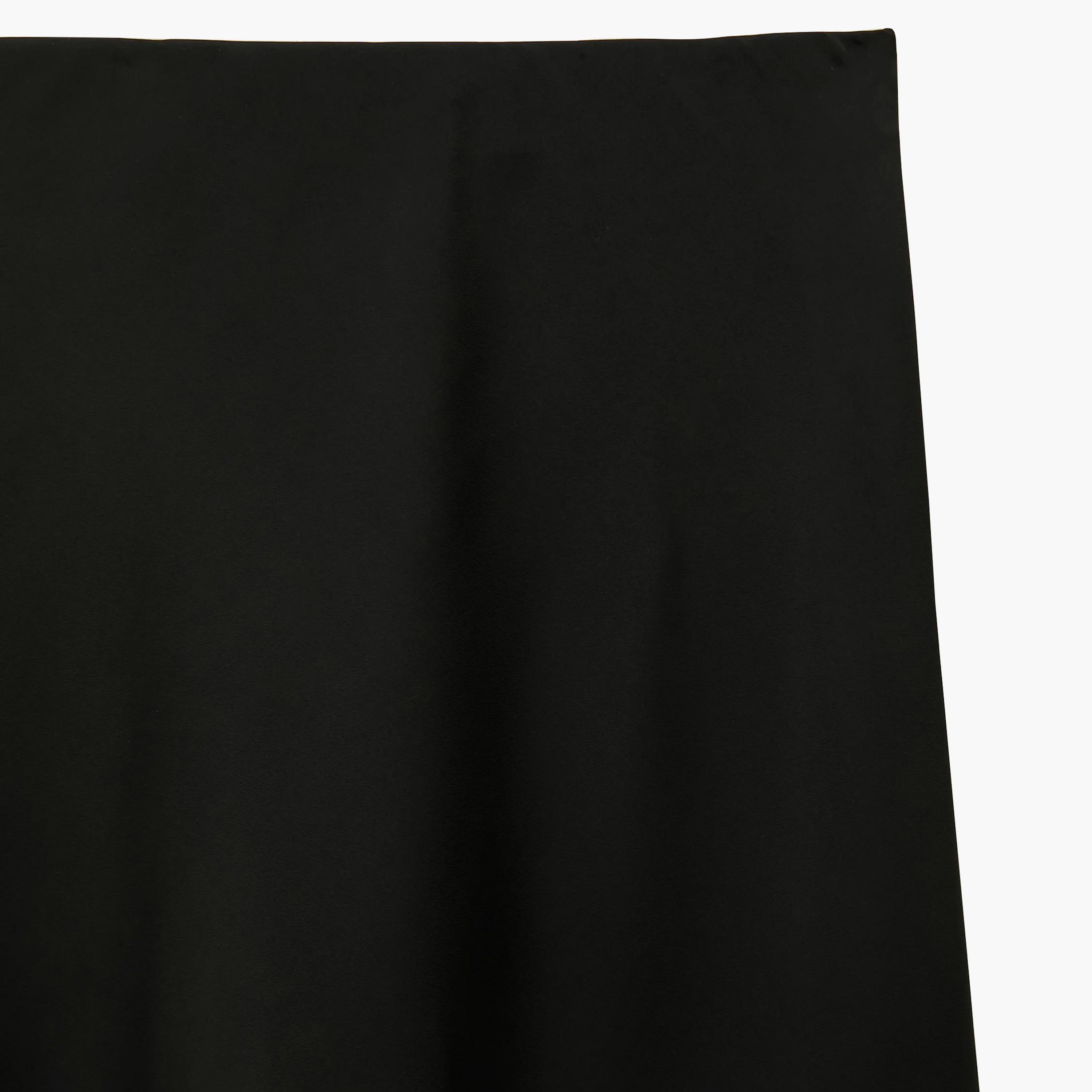 تنورة ميدي حريمي بقصة A-Line قماش ساتان من كوتون-women-clothing-skirts-image-3