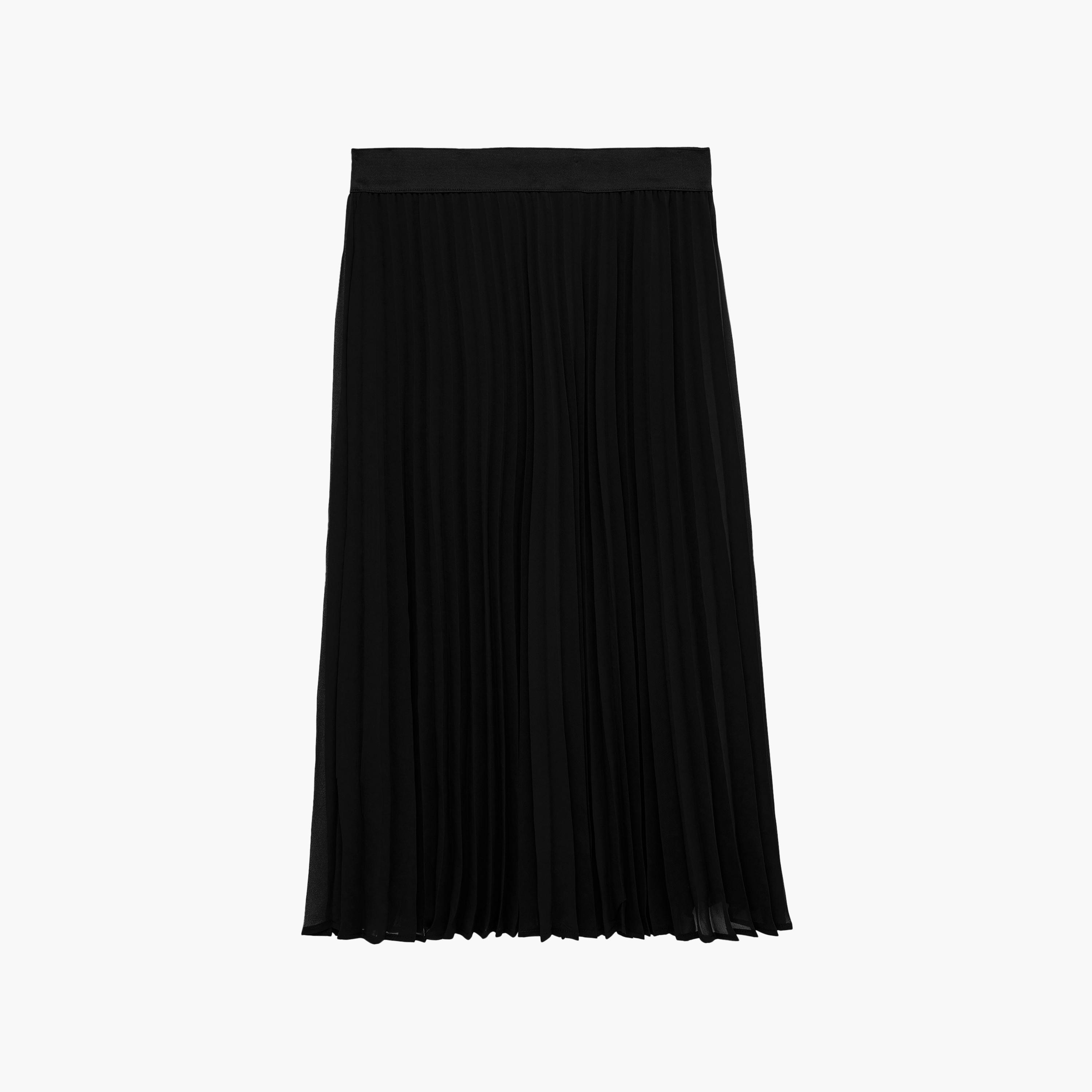 KOTON Pleated Midi Women's Skirt-women-clothing-skirts-image-1