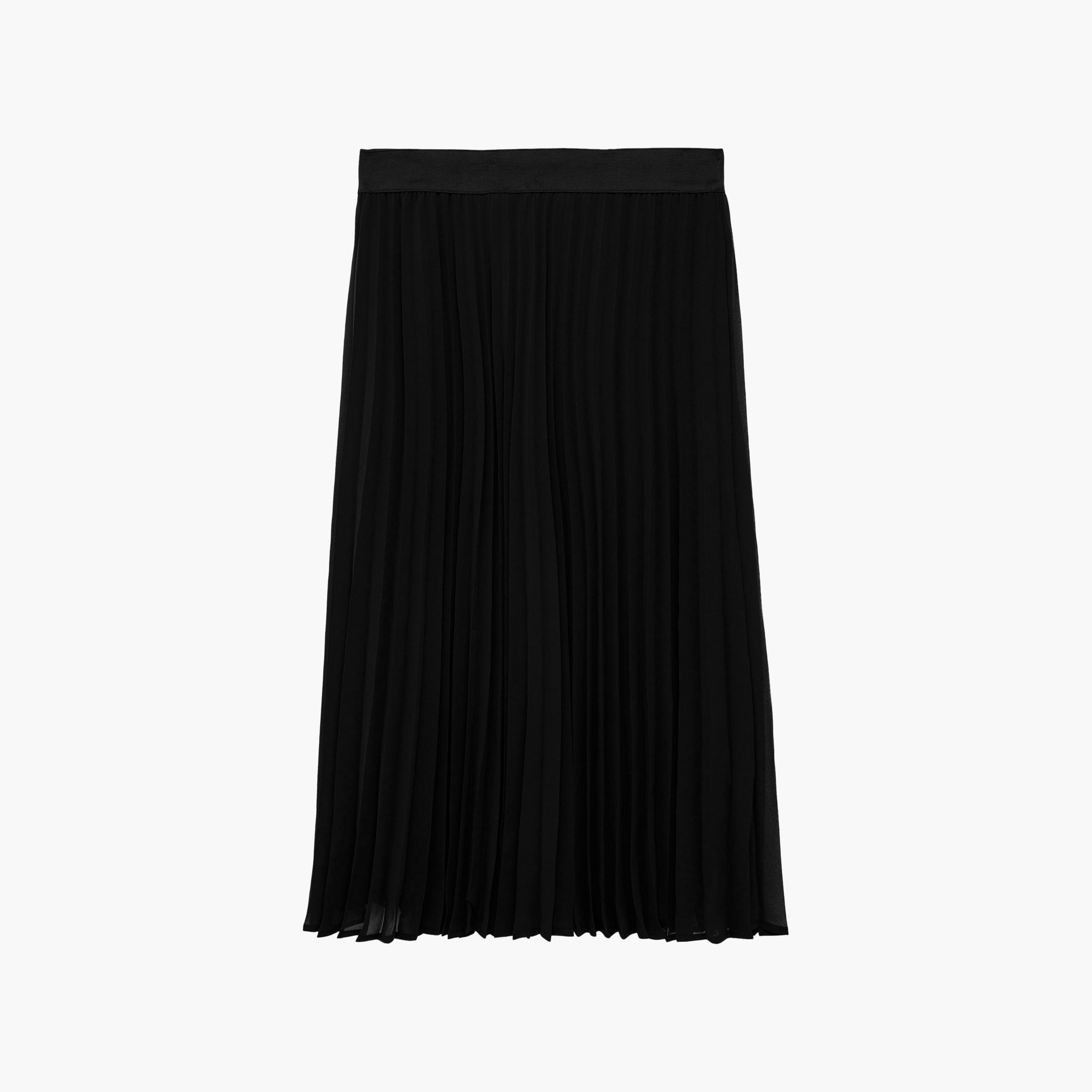 KOTON Pleated Midi Women's Skirt-women-clothing-skirts-image-2