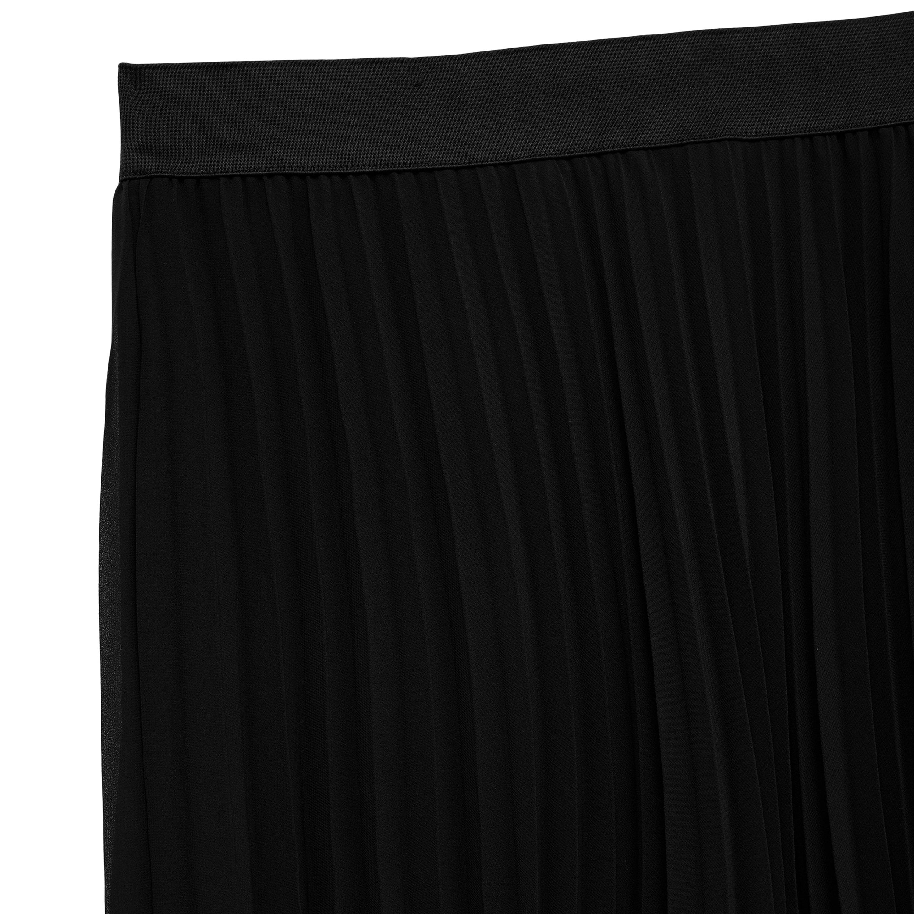 KOTON Pleated Midi Women's Skirt-women-clothing-skirts-image-3