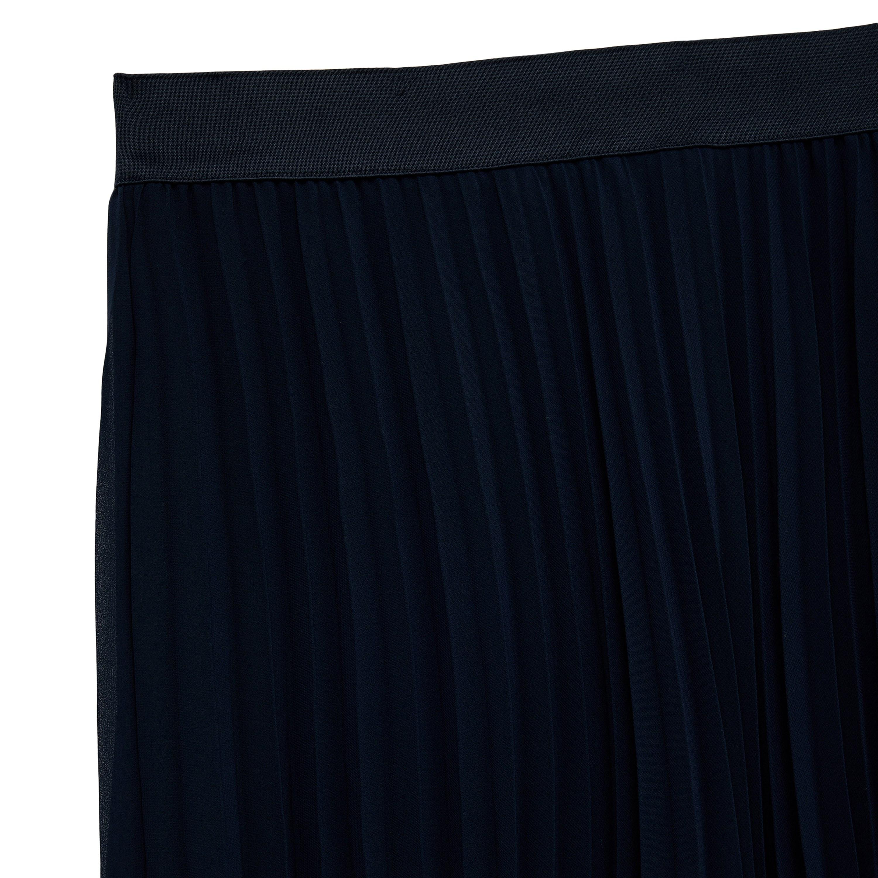 تنورة ميدي حريمي بليسيه من كوتون-women-clothing-skirts-image-3