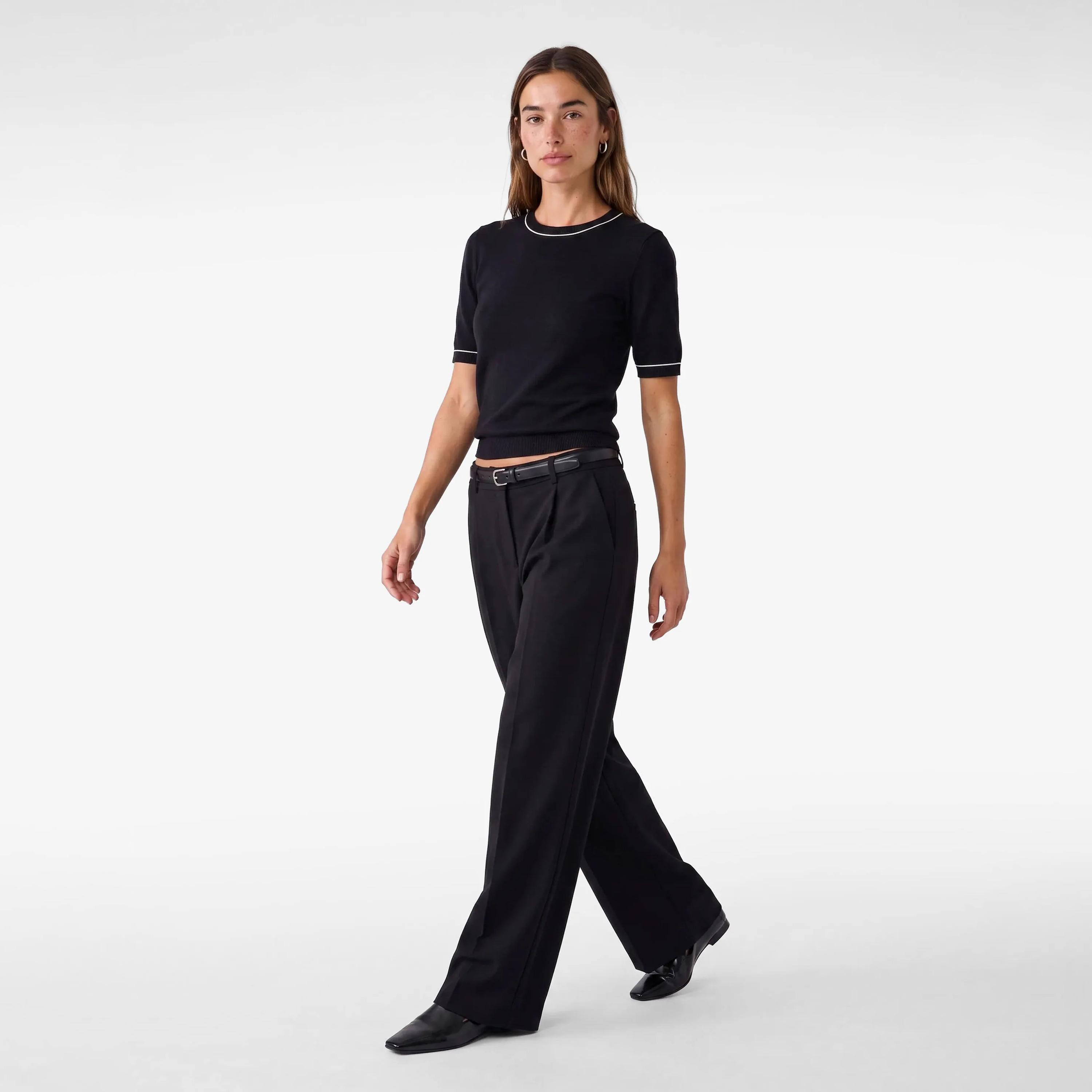 KOTON Women's Tipping Sweater-women-winterwear-cardigansandjumpers-jumpers-image-2