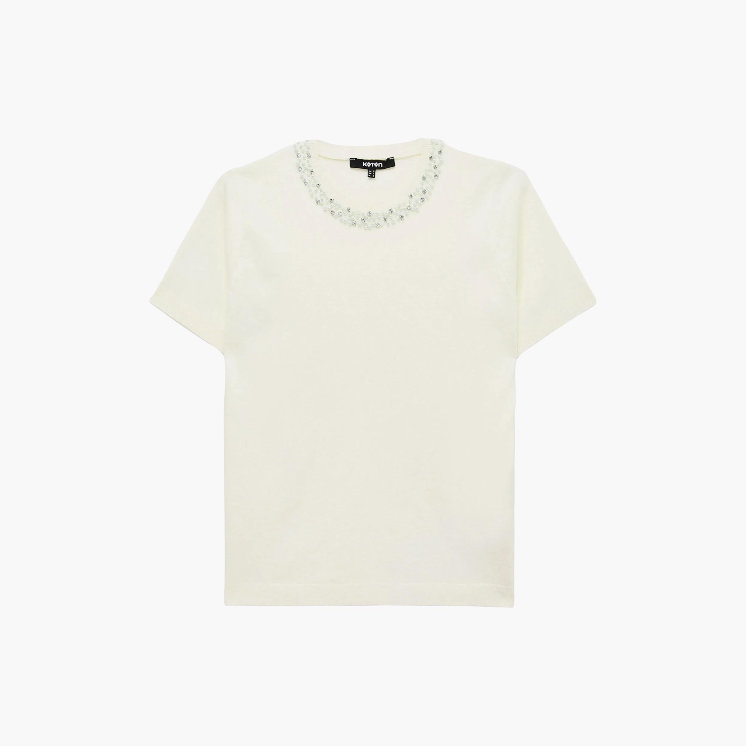 KOTON Beige Women's Sweater-women-winterwear-cardigansandjumpers-jumpers-image-5