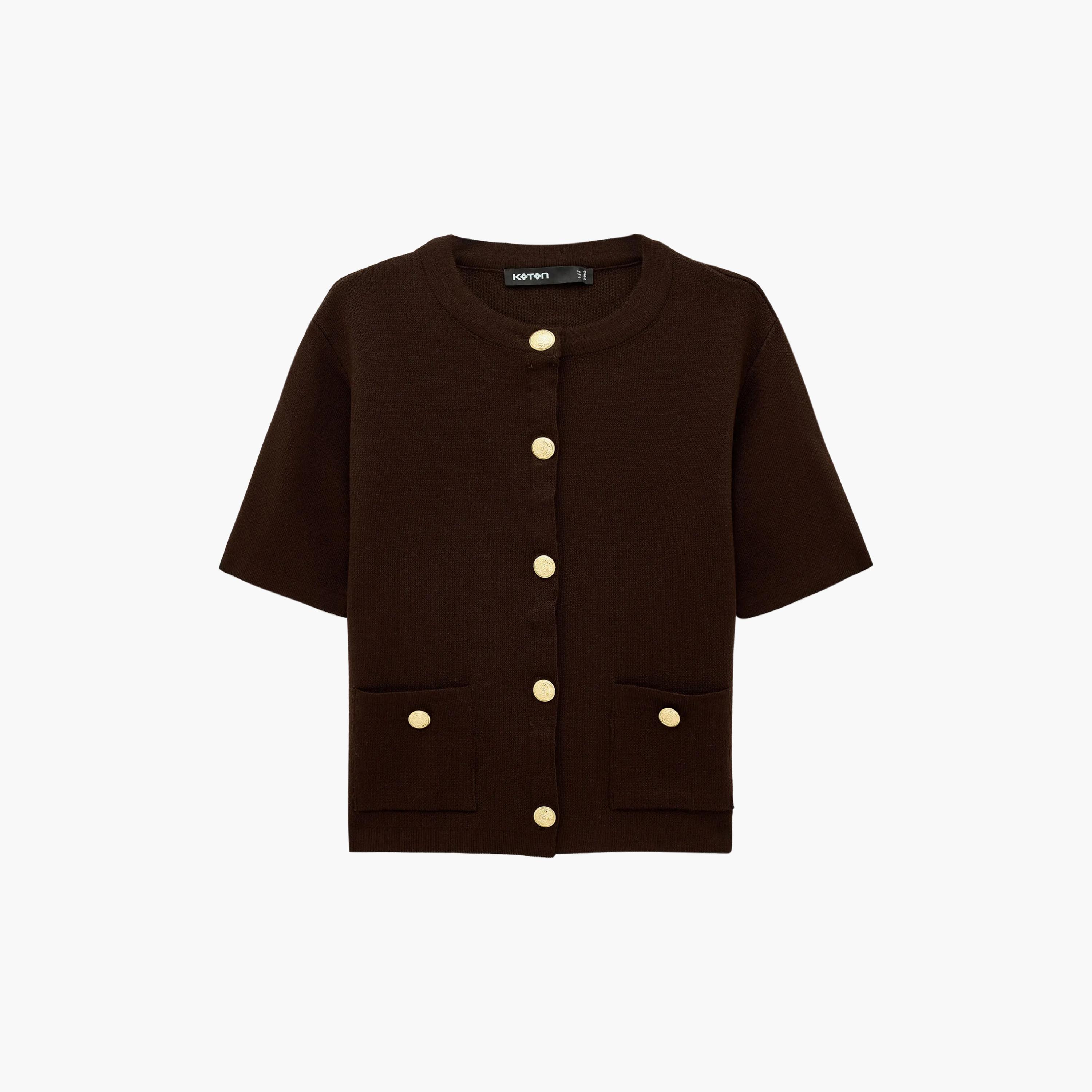 KOTON Women's Cardigan-women-winterwear-cardigansandjumpers-cardigans-image-5
