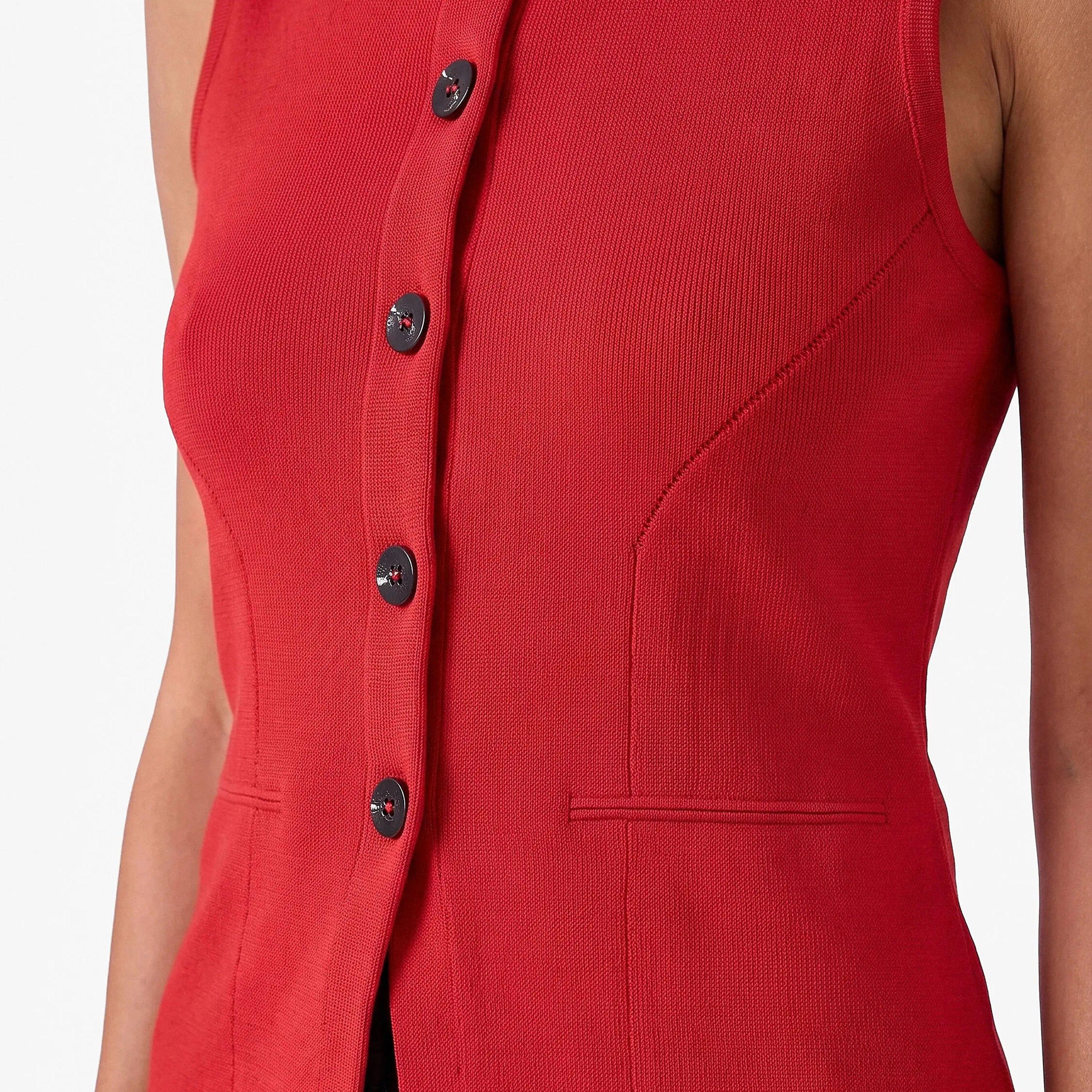 KOTON Cotton Women's Vest-women-winterwear-coatsandjackets-waistcoats-image-5
