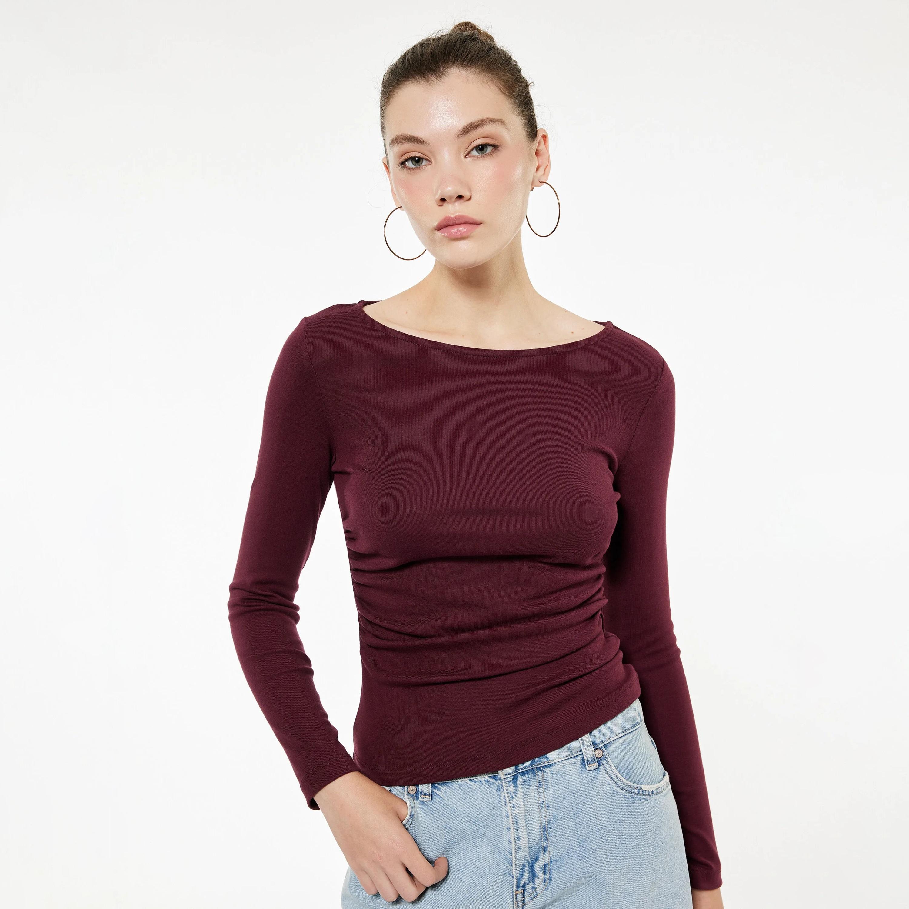 KOTON Women's Top-women-clothing-shirtsandblouses-blouses-image-1