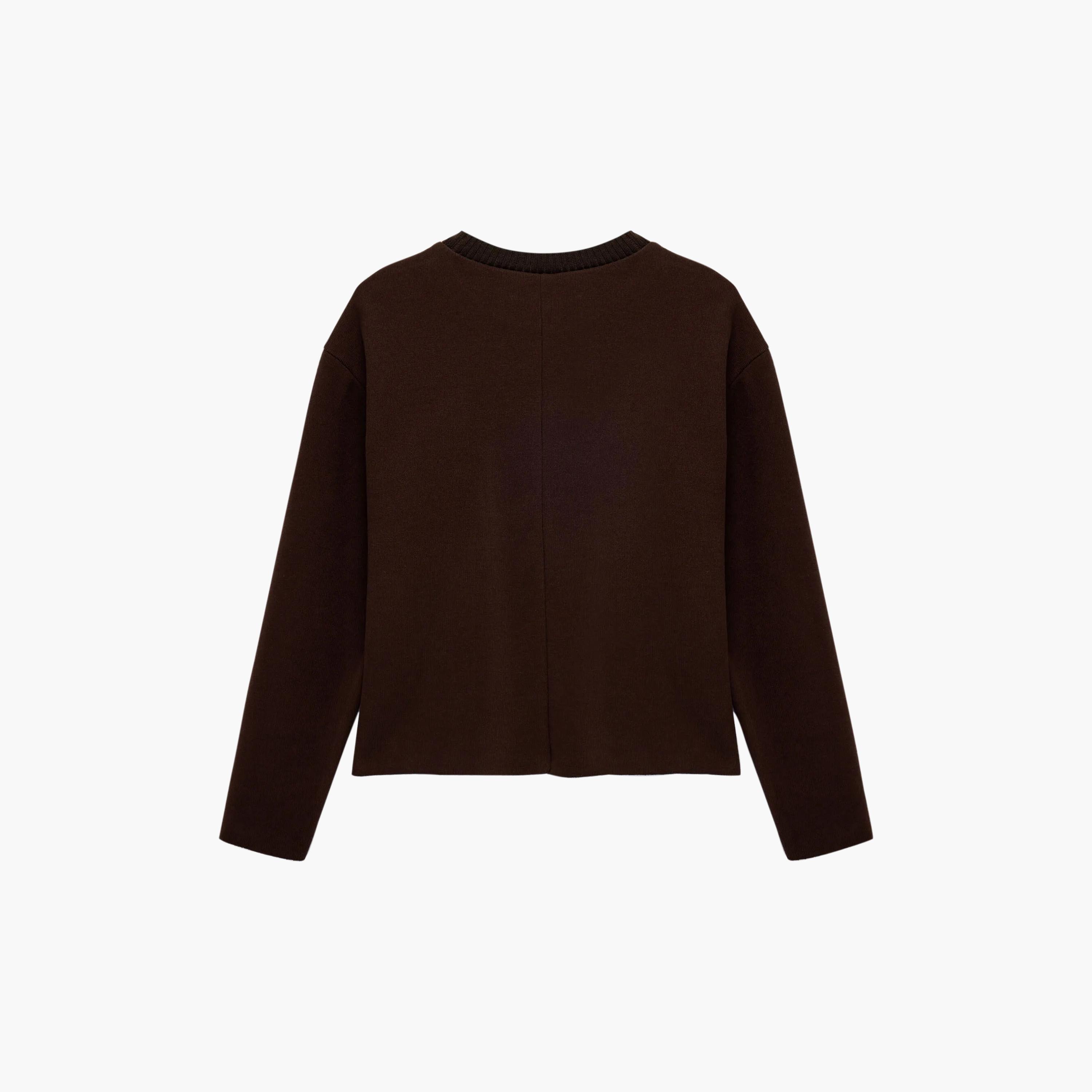 توب حريمي بأكمام مسدلة من كوتون-women-clothing-shirtsandblouses-blouses-image-4