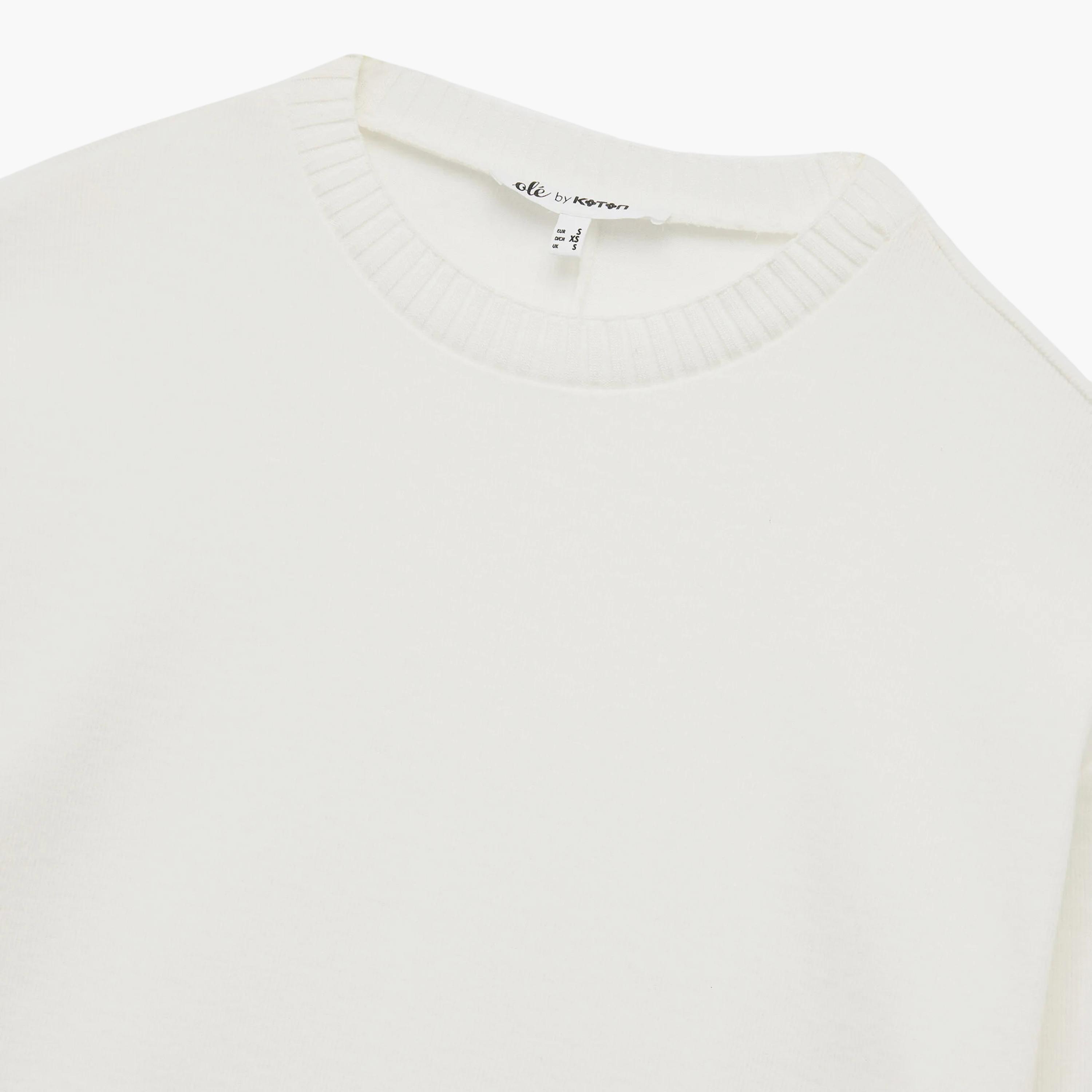 توب حريمي بأكمام مسدلة من كوتون-women-clothing-shirtsandblouses-blouses-image-10