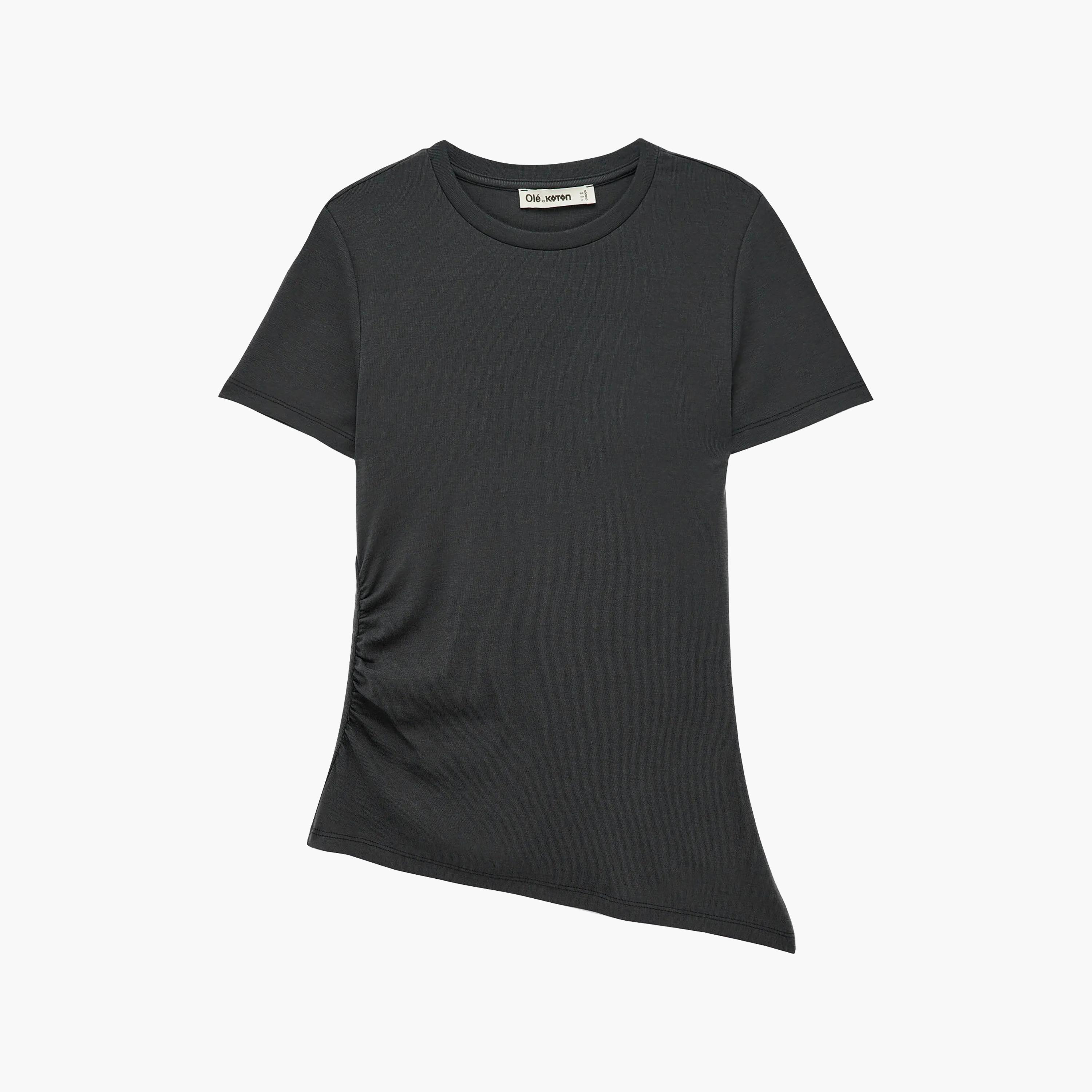 KOTON Women's T-Shirt-women-clothing-tshirts-image-4