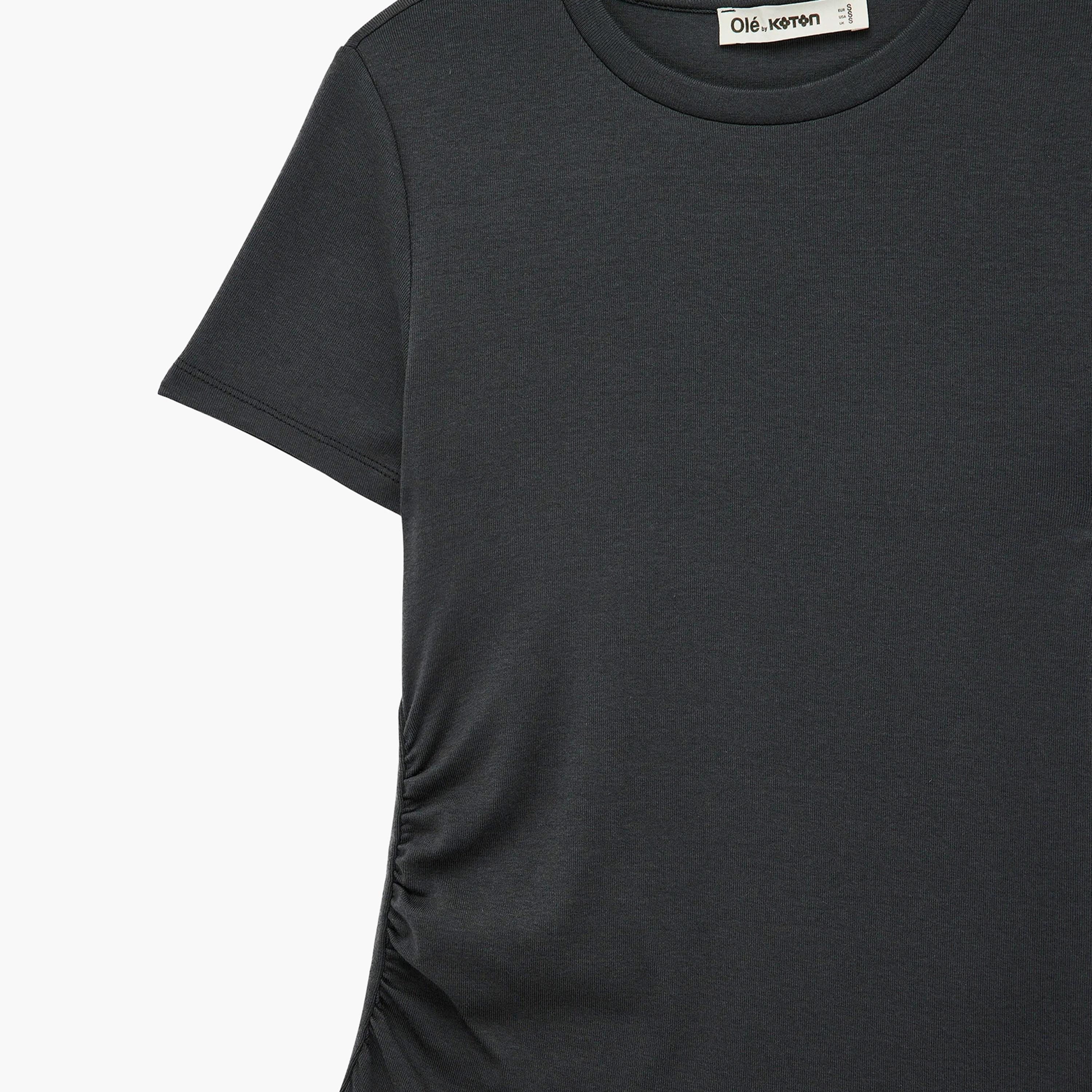 KOTON Women's T-Shirt-women-clothing-tshirts-image-6