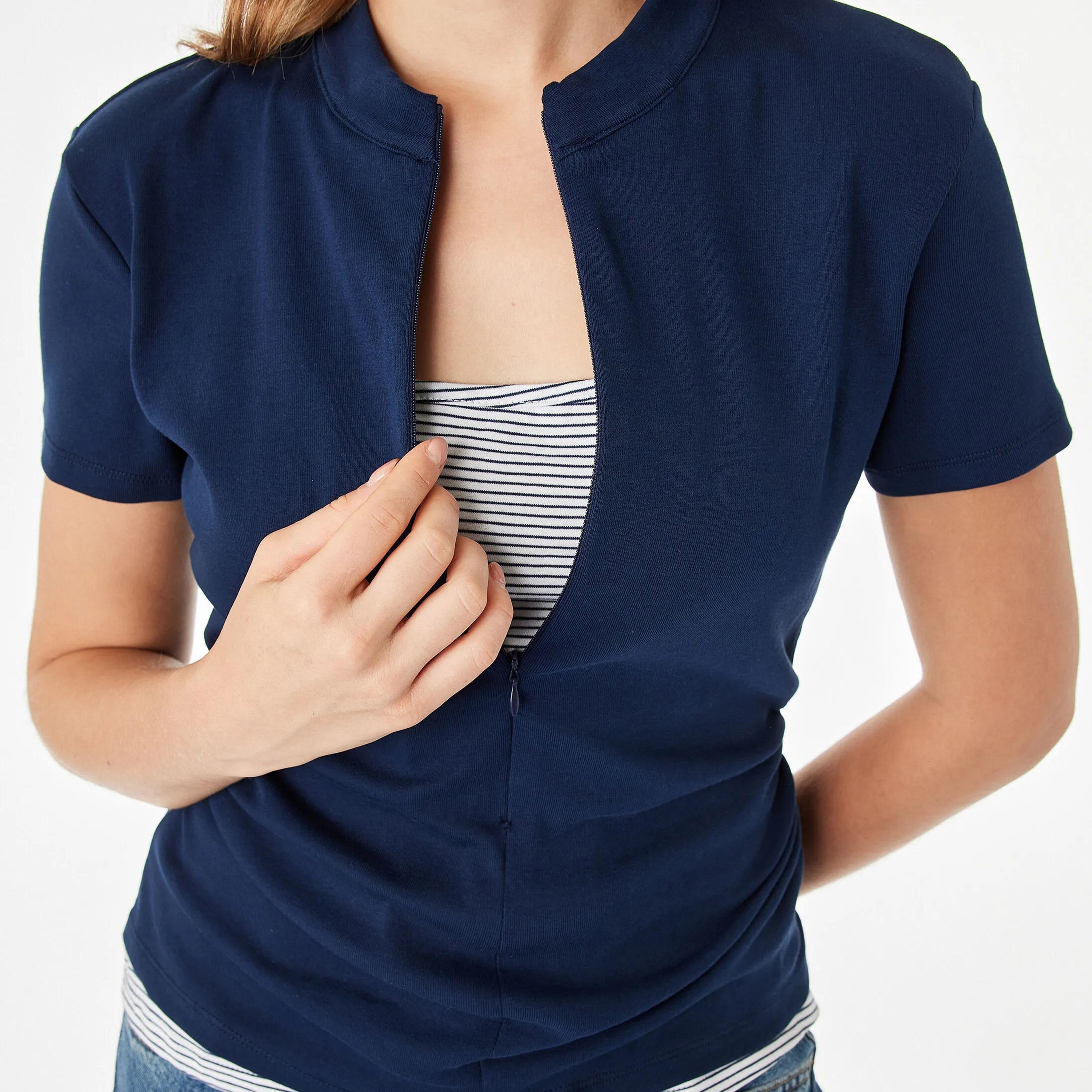 KOTON Women's T-Shirt-women-clothing-tshirts-image-5