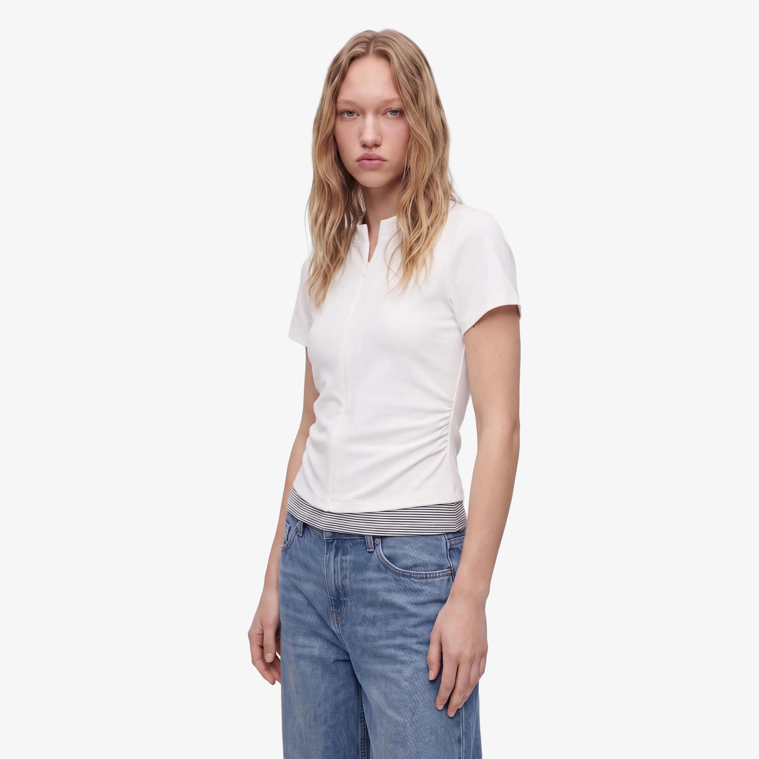 KOTON Women's T-Shirt-women-clothing-tshirts-image-3