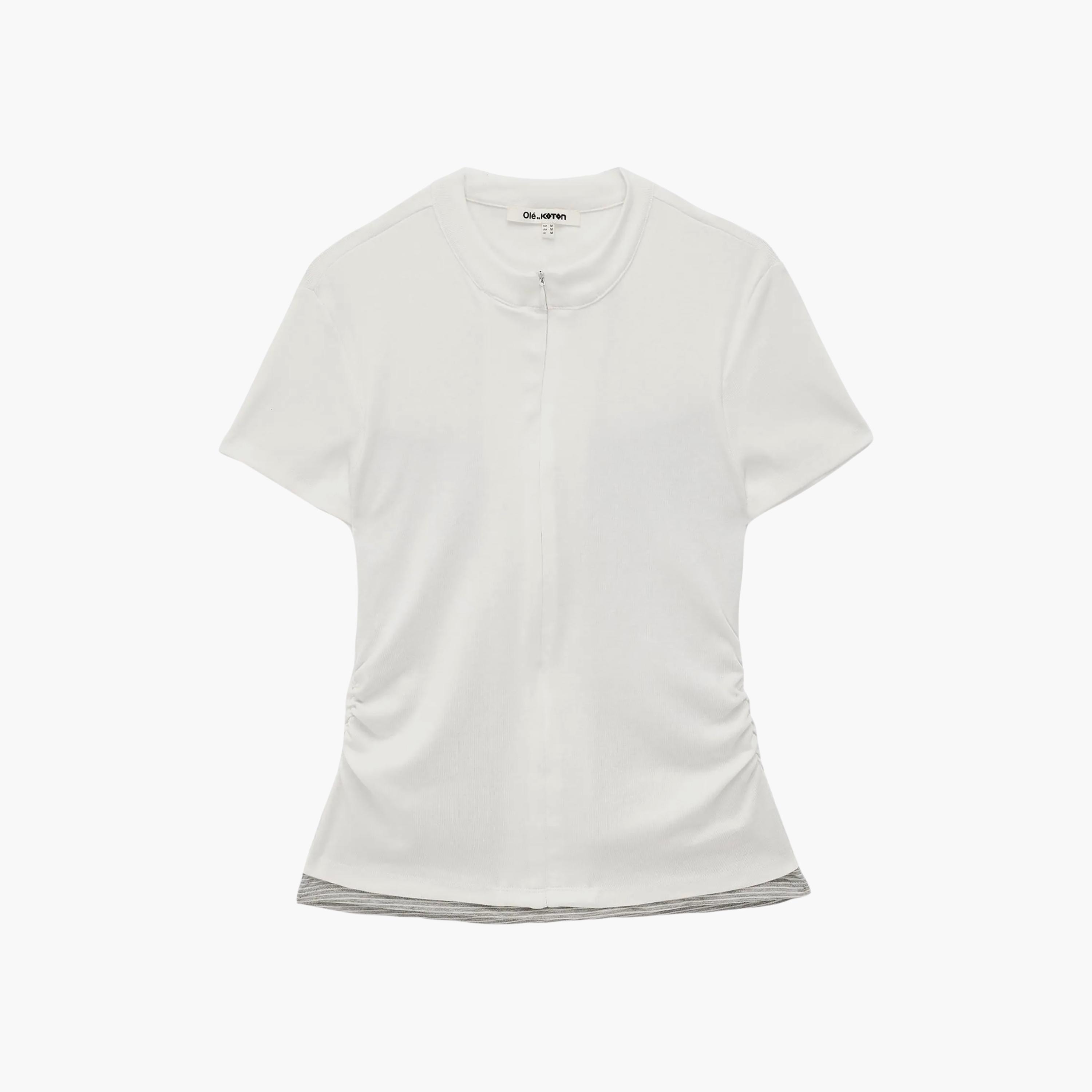 KOTON Women's T-Shirt-women-clothing-tshirts-image-6