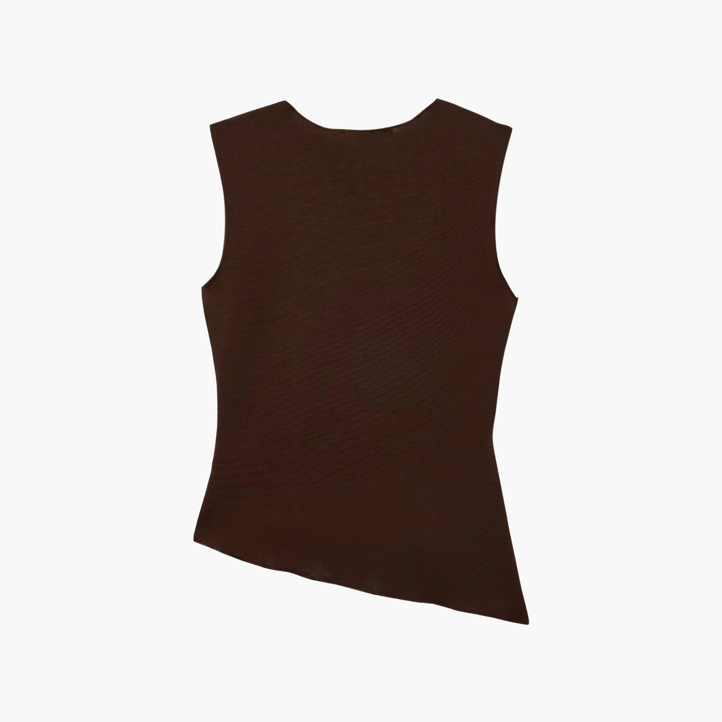 KOTON Brown Women's Tank Top-women-clothing-shirtsandblouses-blouses-image-6