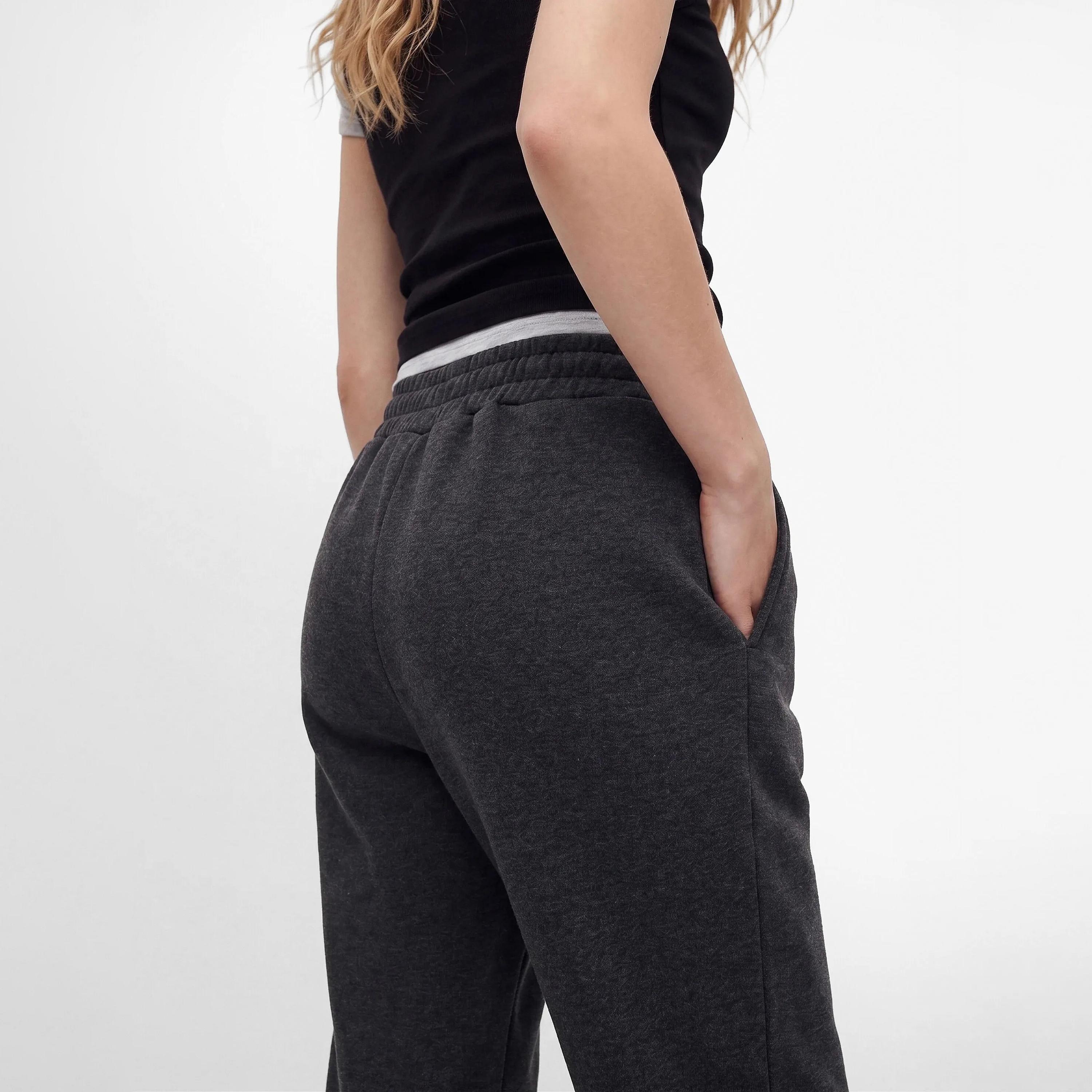 KOTON Grey Women's Sweat Pants-women-clothing-joggers-image-5