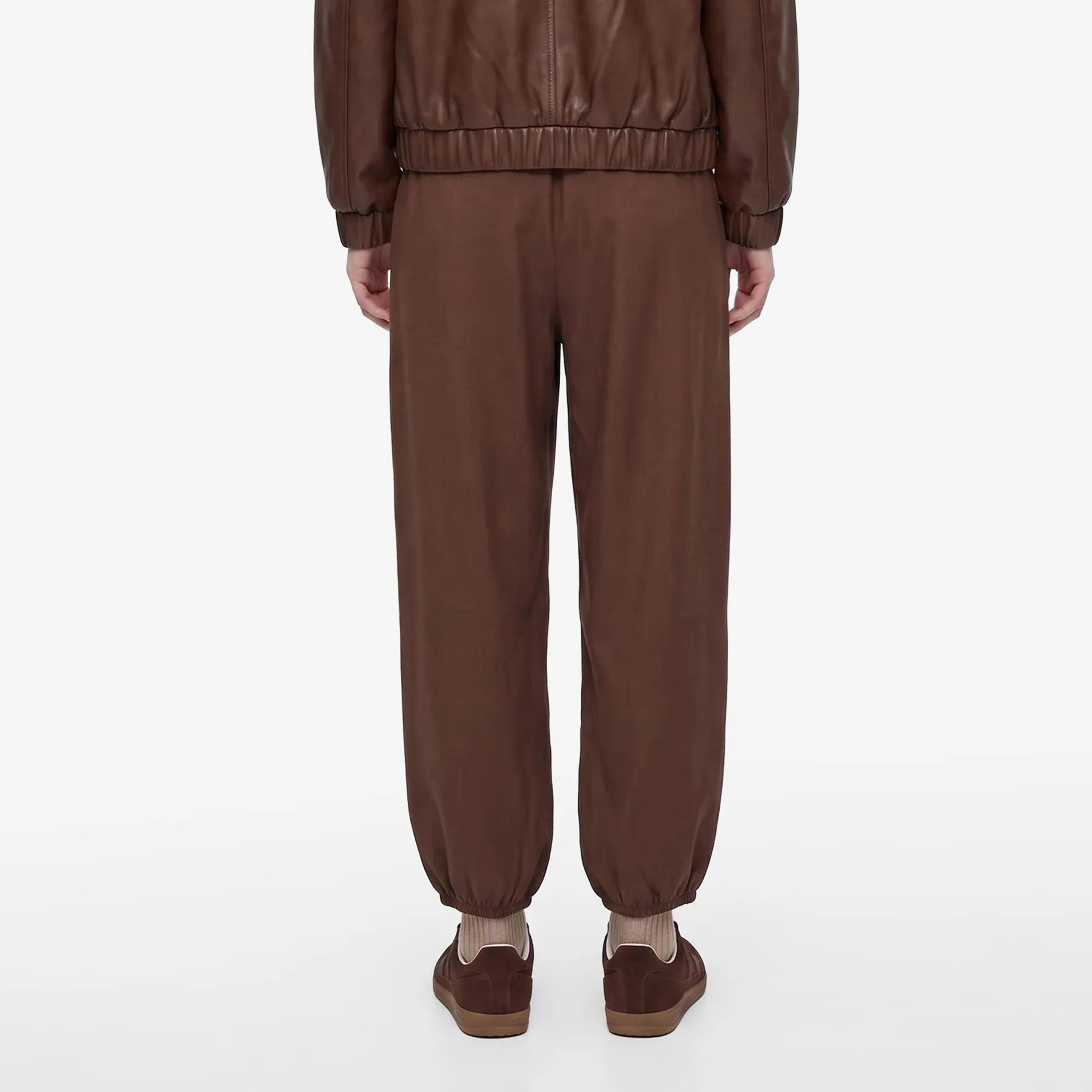 بنطلون حريمي قطن باللون البني من كوتون-women-clothing-trousers-image-4
