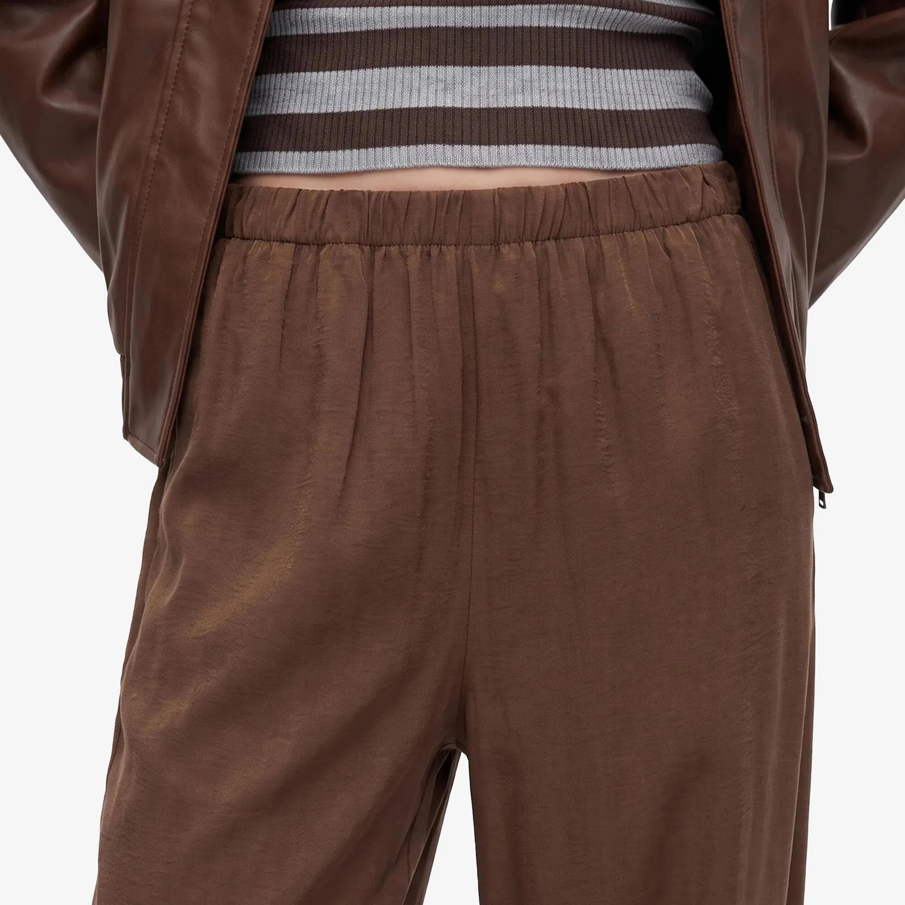 KOTON Brown Cotton Women's Trousers-women-clothing-trousers-image-5