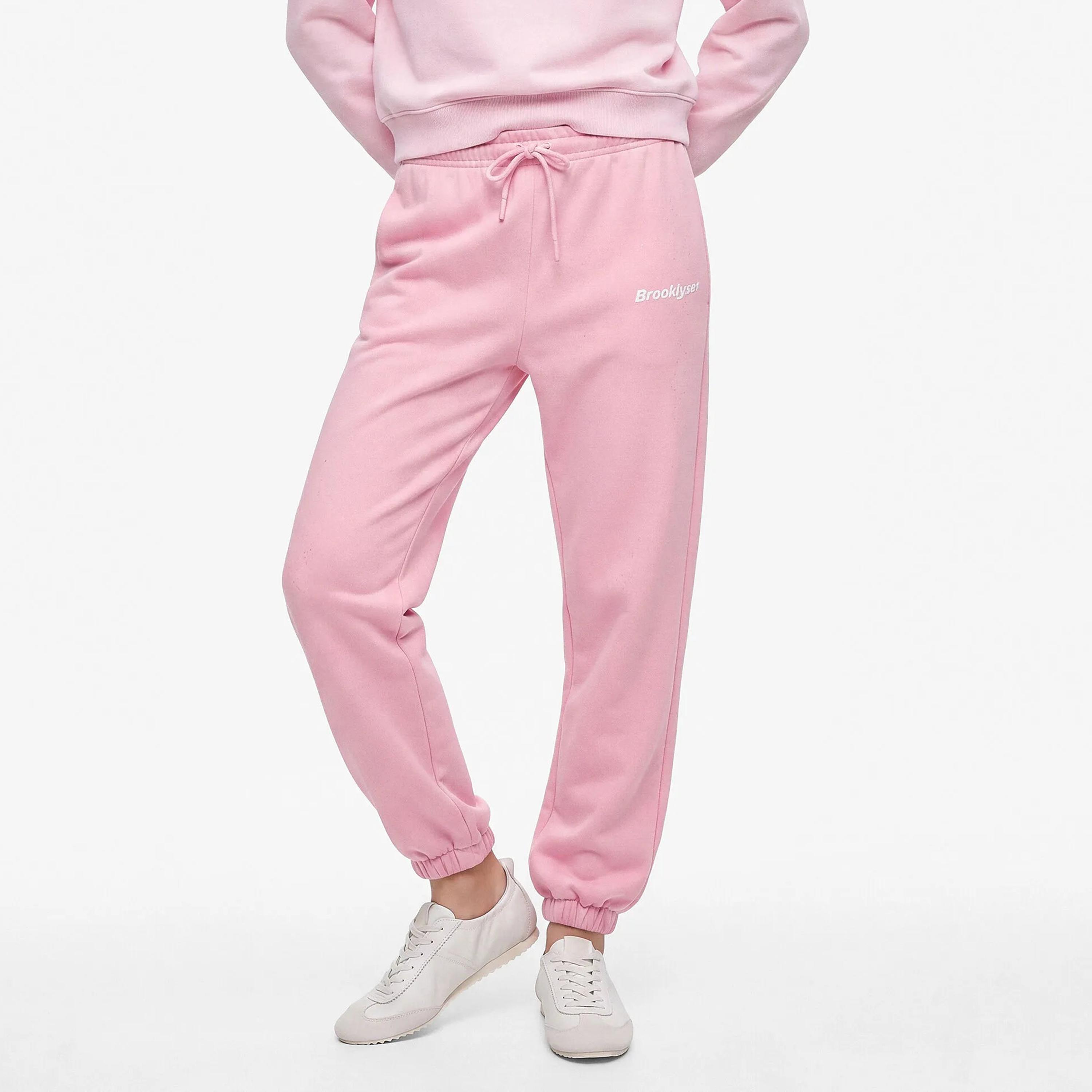 KOTON Pink Women's Sweat Pants-women-clothing-joggers-image-1