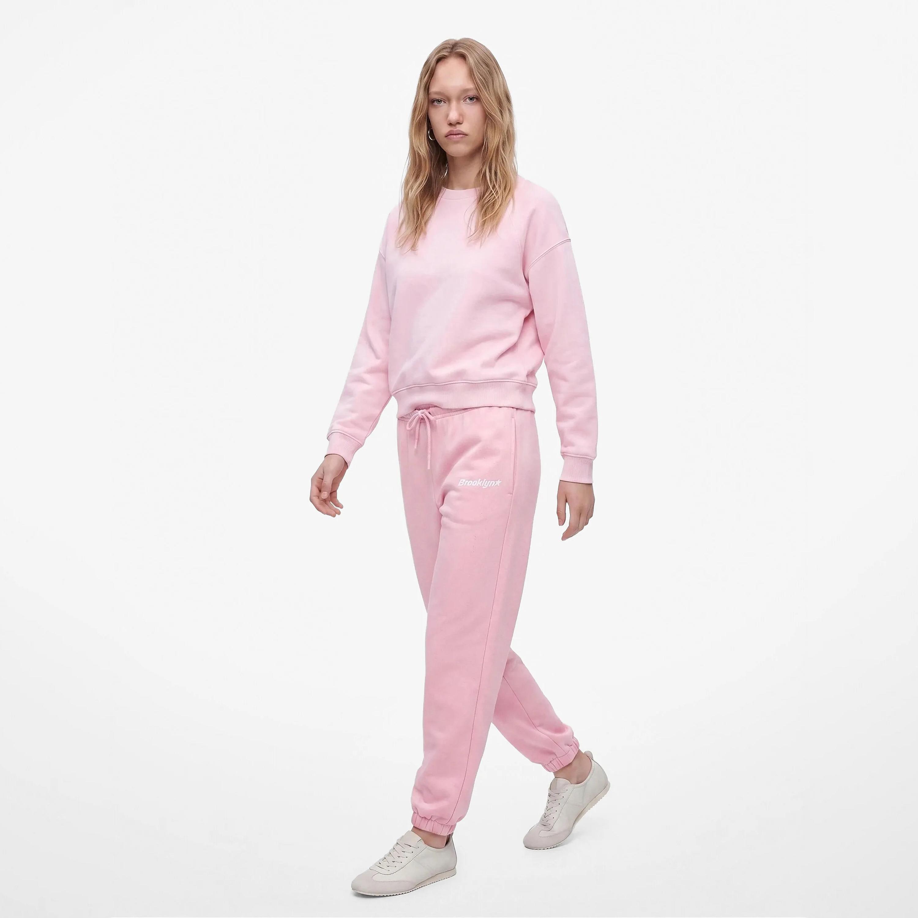 KOTON Pink Women's Sweat Pants-women-clothing-joggers-image-2