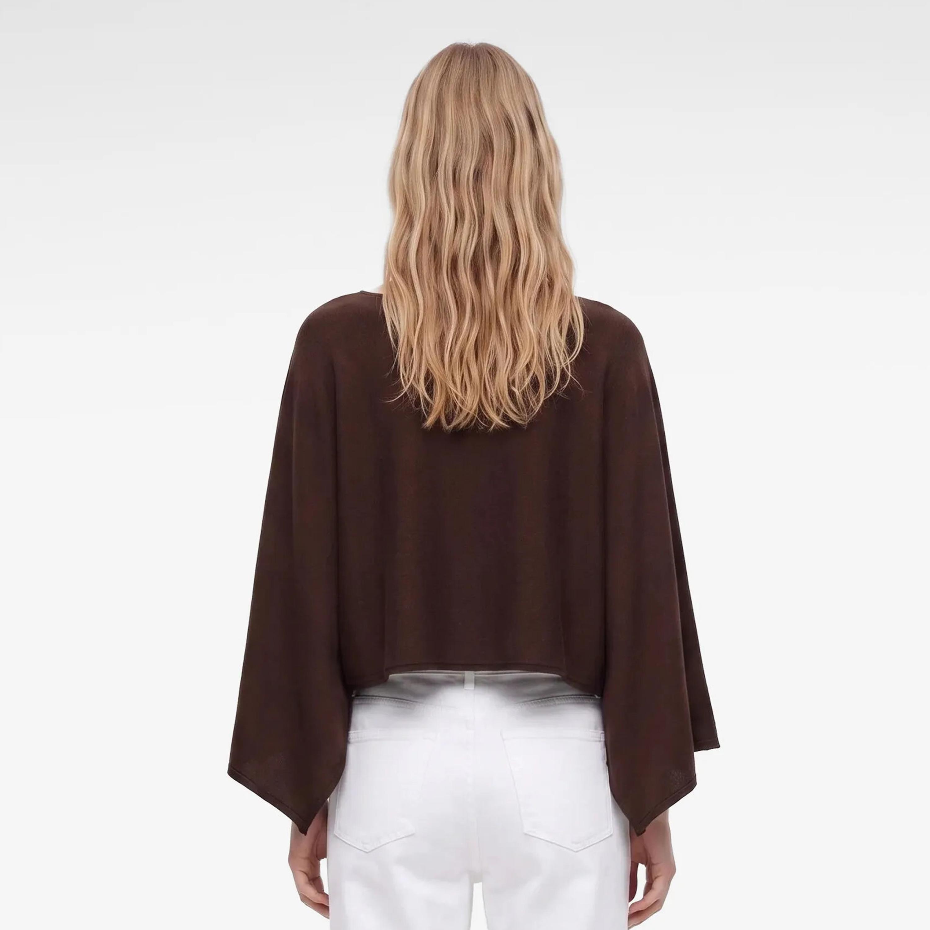 سويتر حريمي بأكمام كيمونو من كوتون-women-winterwear-cardigansandjumpers-jumpers-image-10