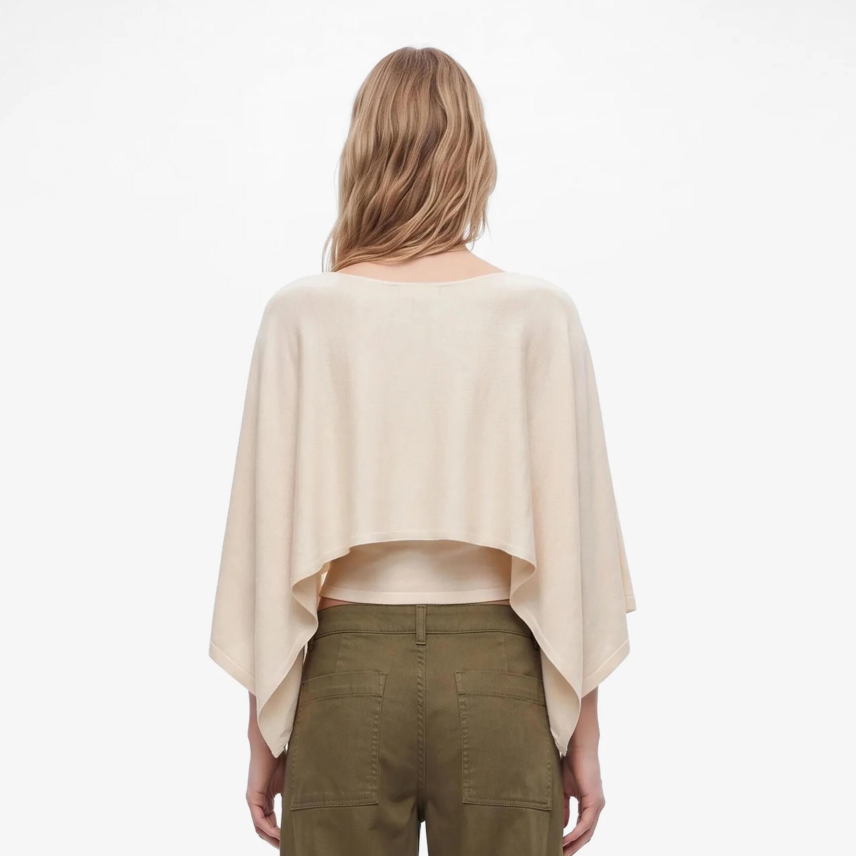 بلوفر حريمي بأكمام كاب من كوتون-women-winterwear-cardigansandjumpers-jumpers-image-4