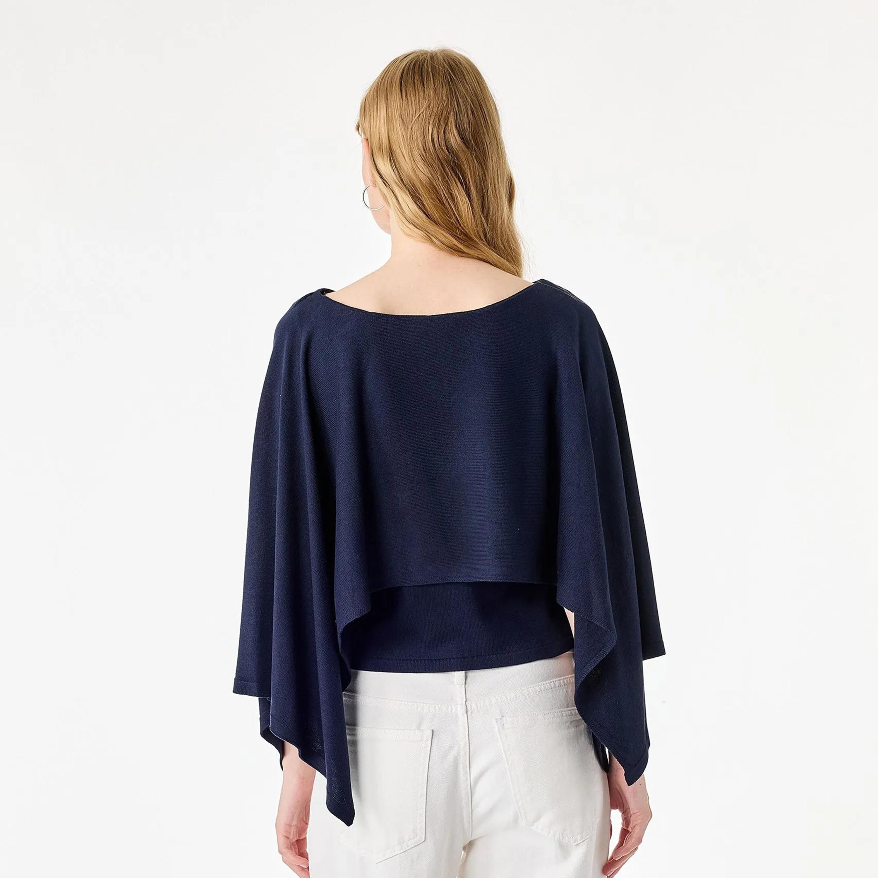 KOTON Cape Sleeves Women's Sweater-women-winterwear-cardigansandjumpers-jumpers-image-4