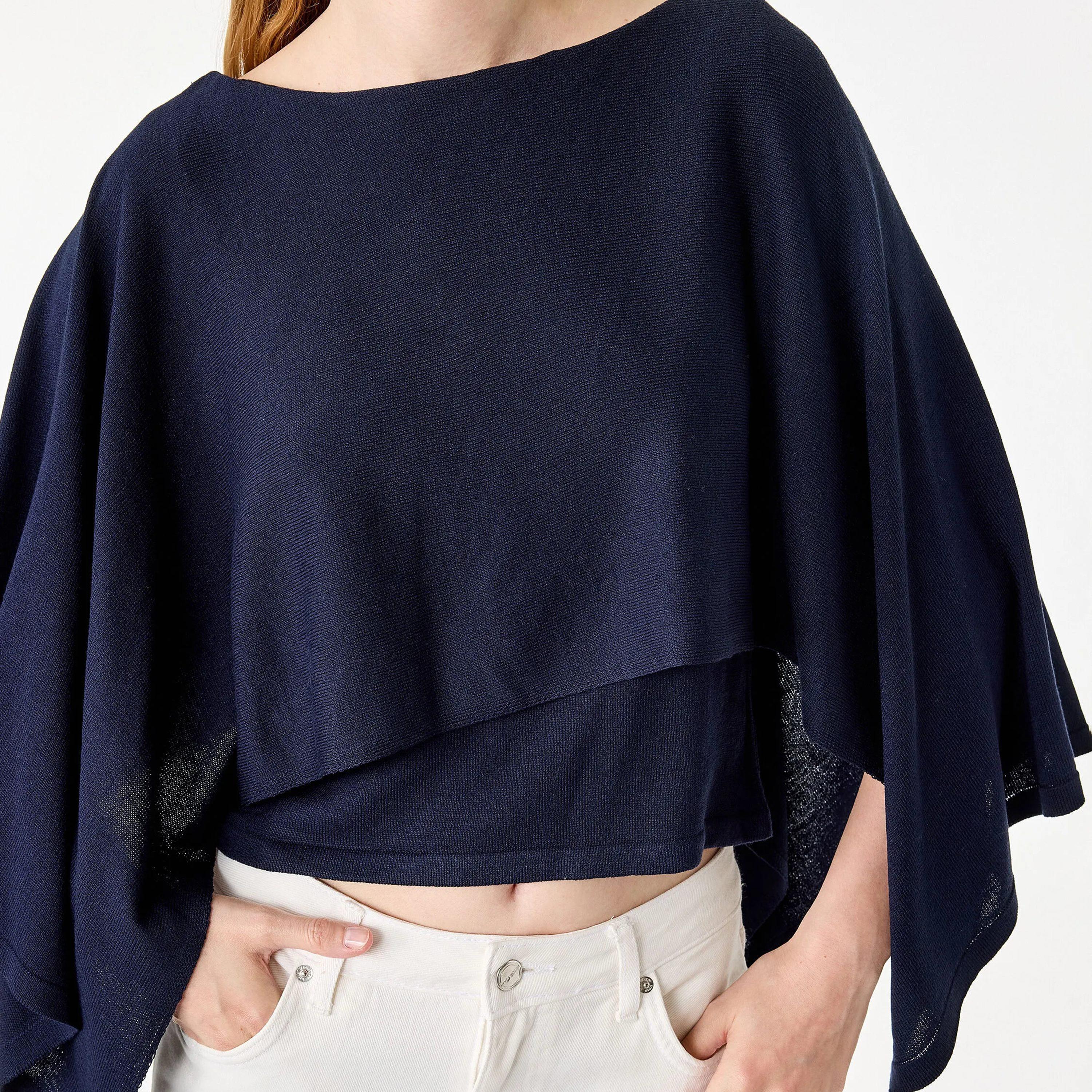 KOTON Cape Sleeves Women's Sweater-women-winterwear-cardigansandjumpers-jumpers-image-5