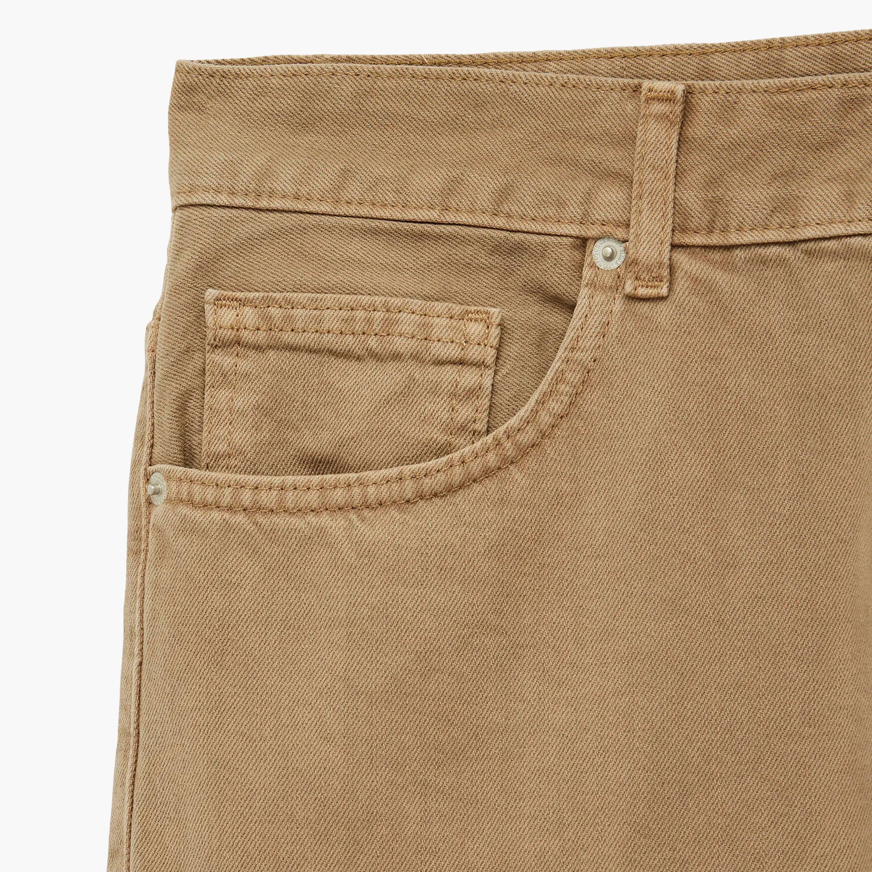 KOTON Straight Fit 5-Pocket Mid-Rise Women's Jeans-women-clothing-jeans-image-4