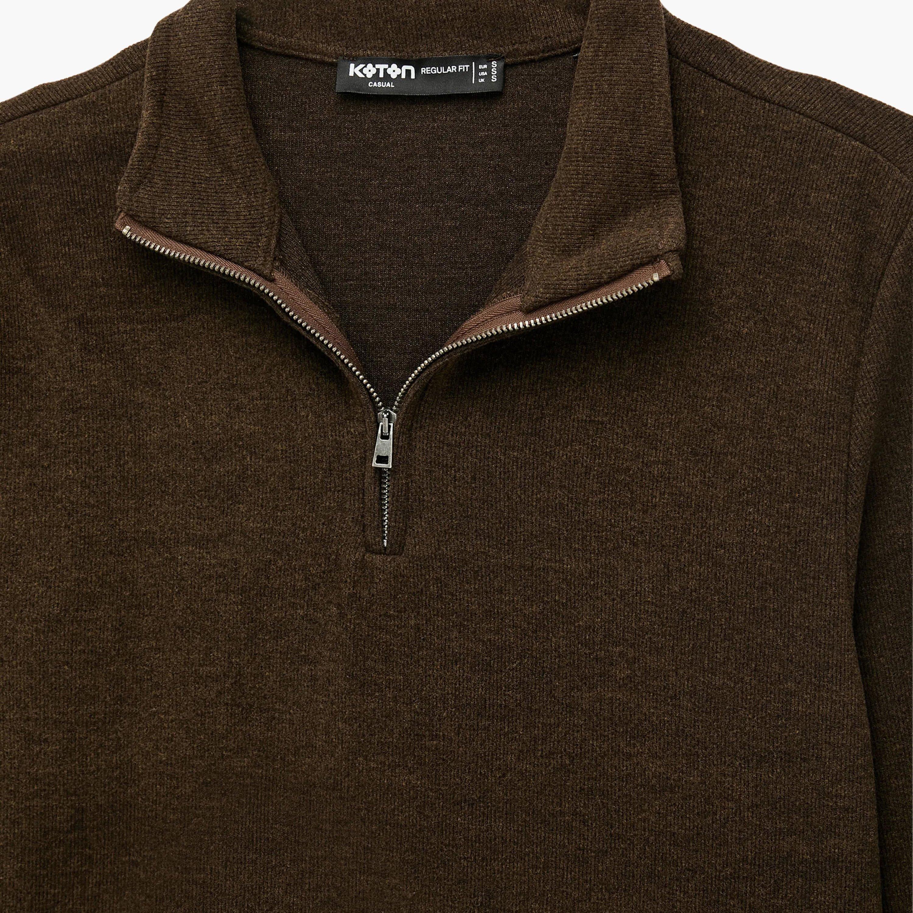 سويت شيرت رجالي سادة بياقة وأكمام طويلة من كوتون-men-winterwear-hoodiesandsweatshirts-image-5