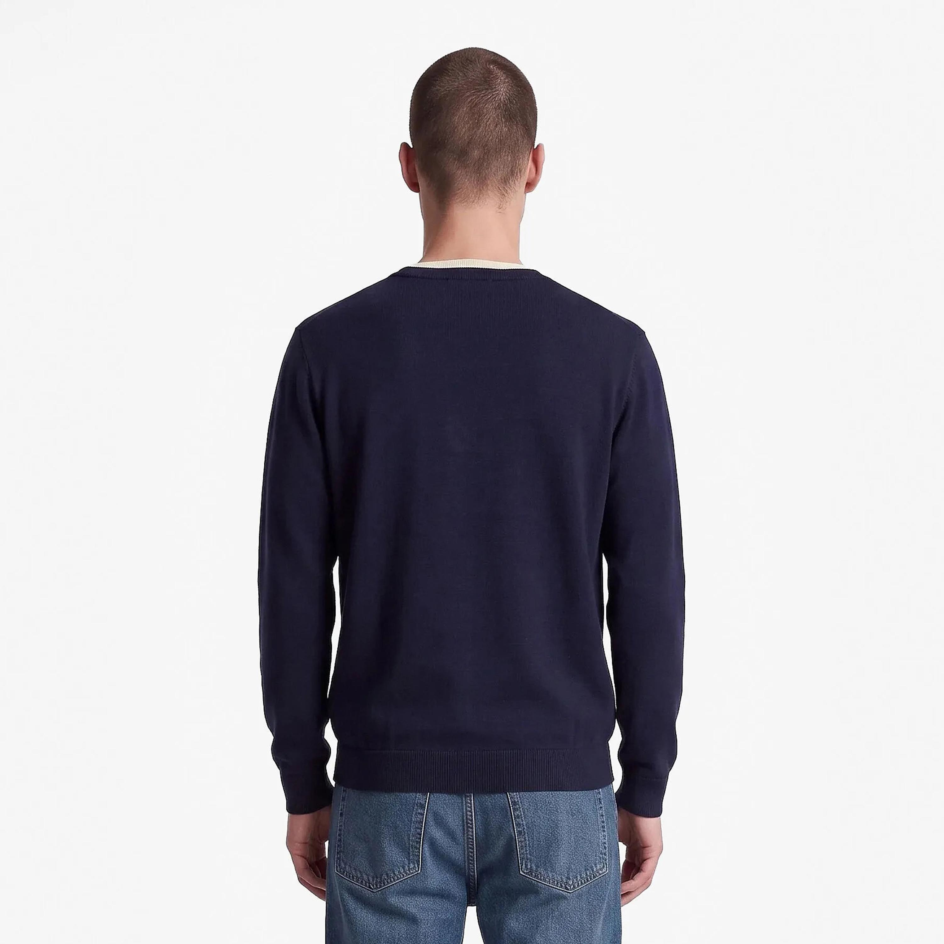 KOTON Plain Henley Neck Long Sleeves Men's Sweater-men-clothing-sweatersandpullovers-image-4