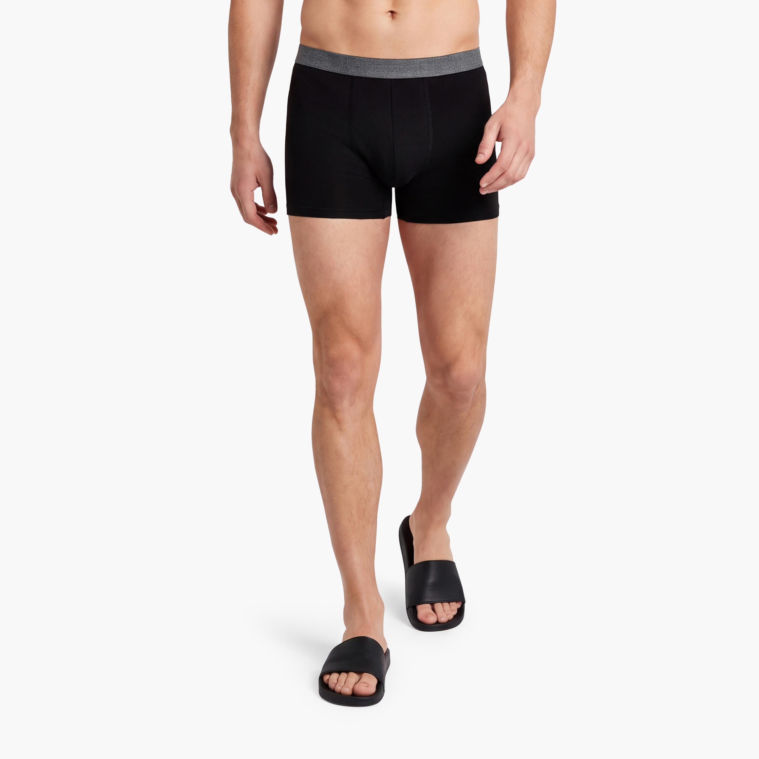 بوكسر بريف رجالي بحزام خصر بطبعة الماركة عبوة من 3 قطع من كوتون-men-clothing-innerwear-underwear-image-2