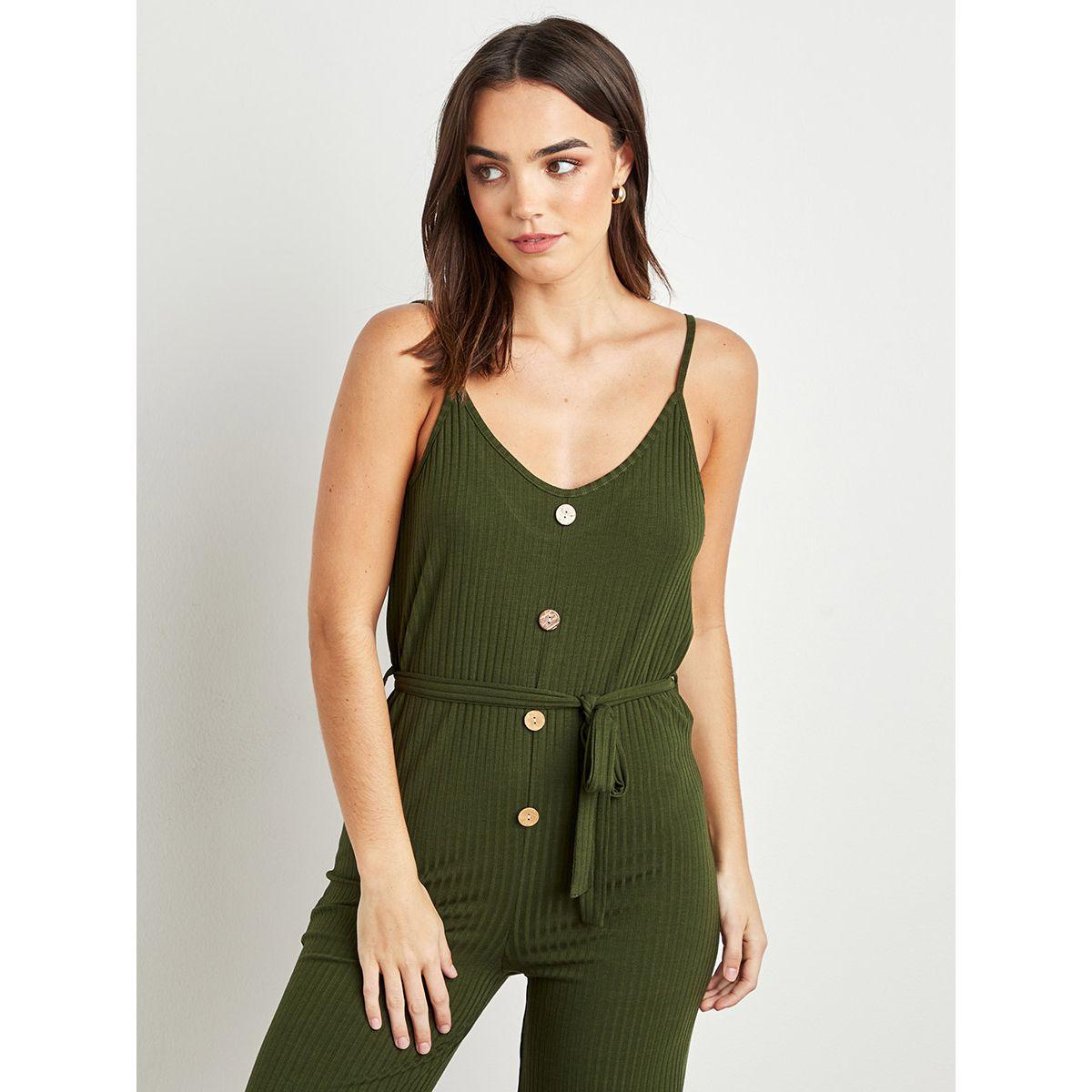 Styli Rib Scoop Neck Culotte Jumpsuit with Wide Leg Fit-women-clothing-jumpsuits-image-2