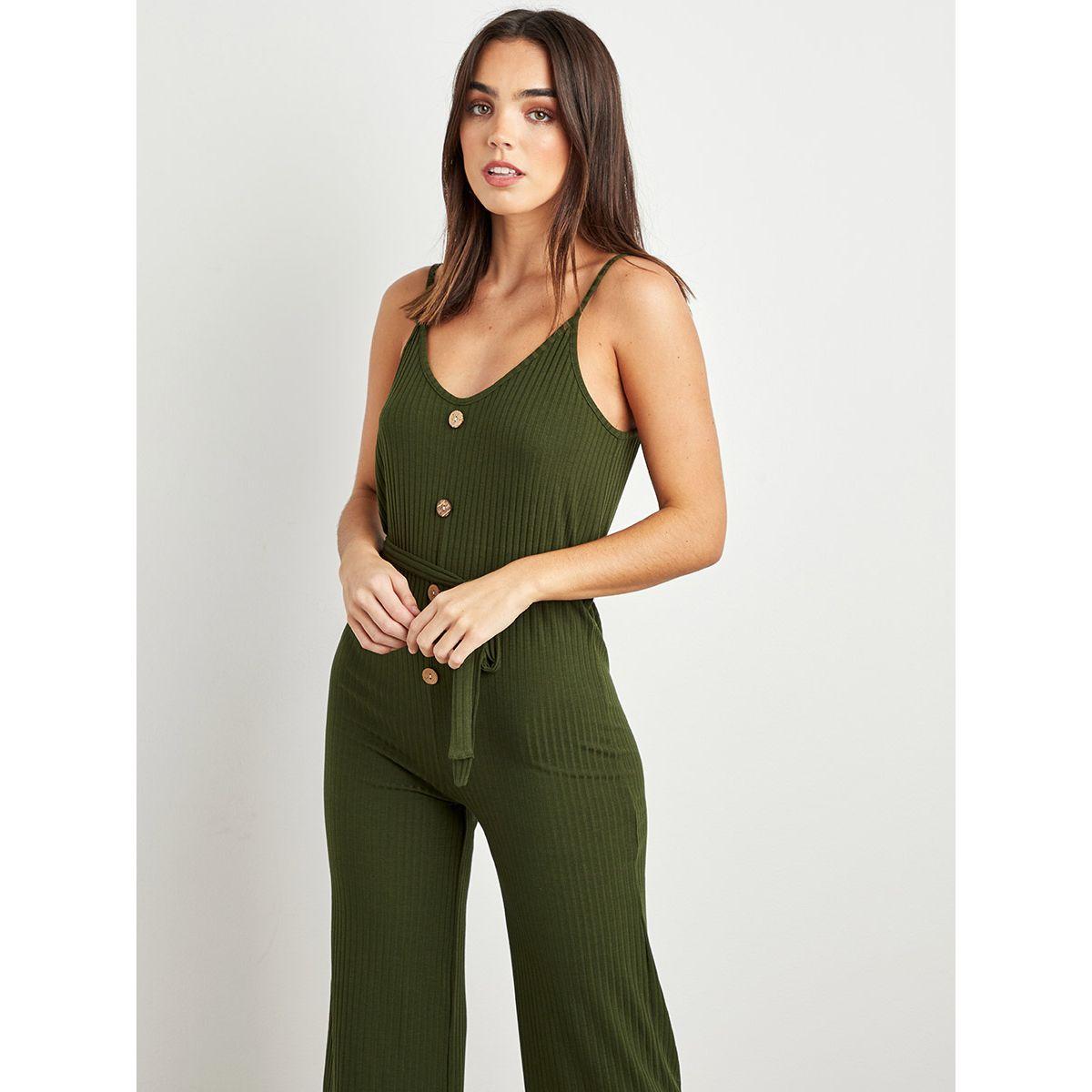 Styli Rib Scoop Neck Culotte Jumpsuit with Wide Leg Fit-women-clothing-jumpsuits-image-4