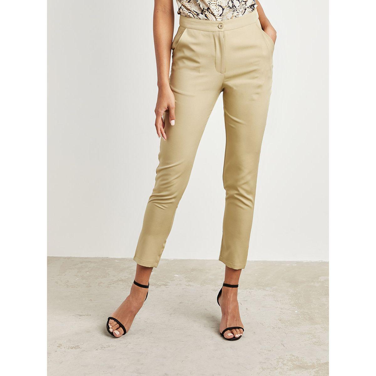 بنطلون سكيني سادة بجيوب-women-clothing-bottoms-trousers-image-3