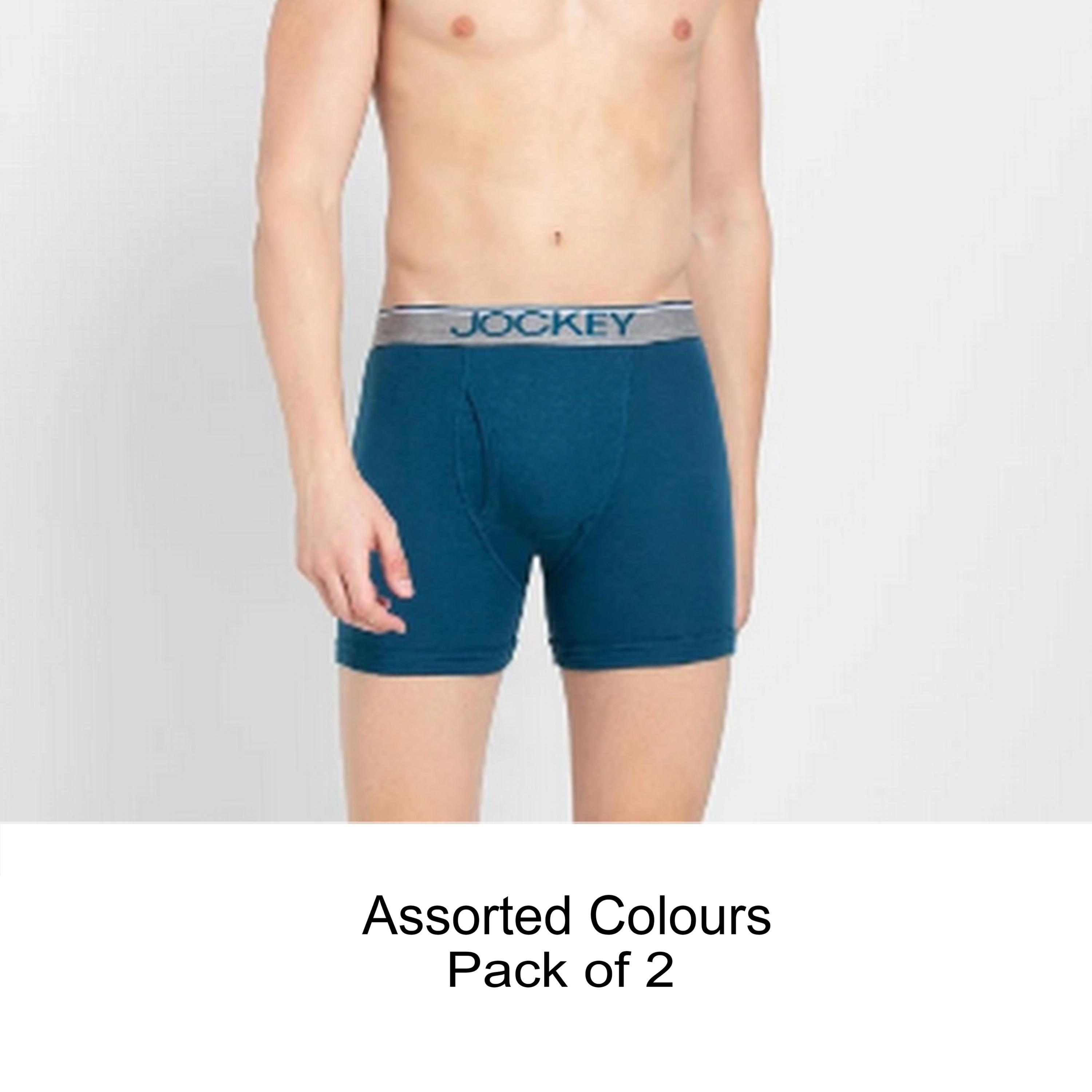 مجموعة متنوعة من قطعتين من بوكسر رجالي بطبعة مميزة من جوكي-men-clothing-innerwear-underwear-image-1