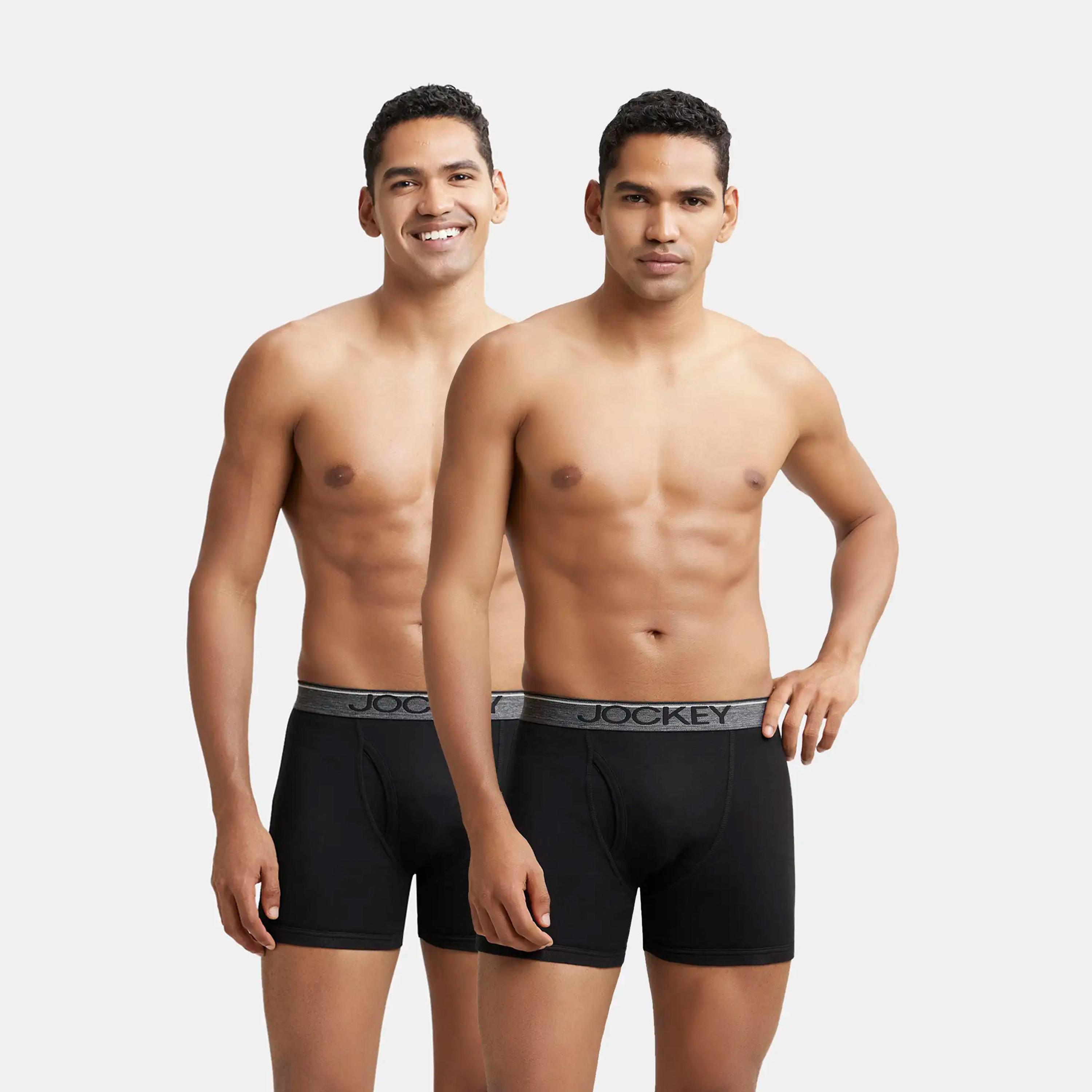 جوكي- سروال داخلي بوكسر رجالي كلاسيكي- عدد 2-men-clothing-innerwear-underwear-image-1