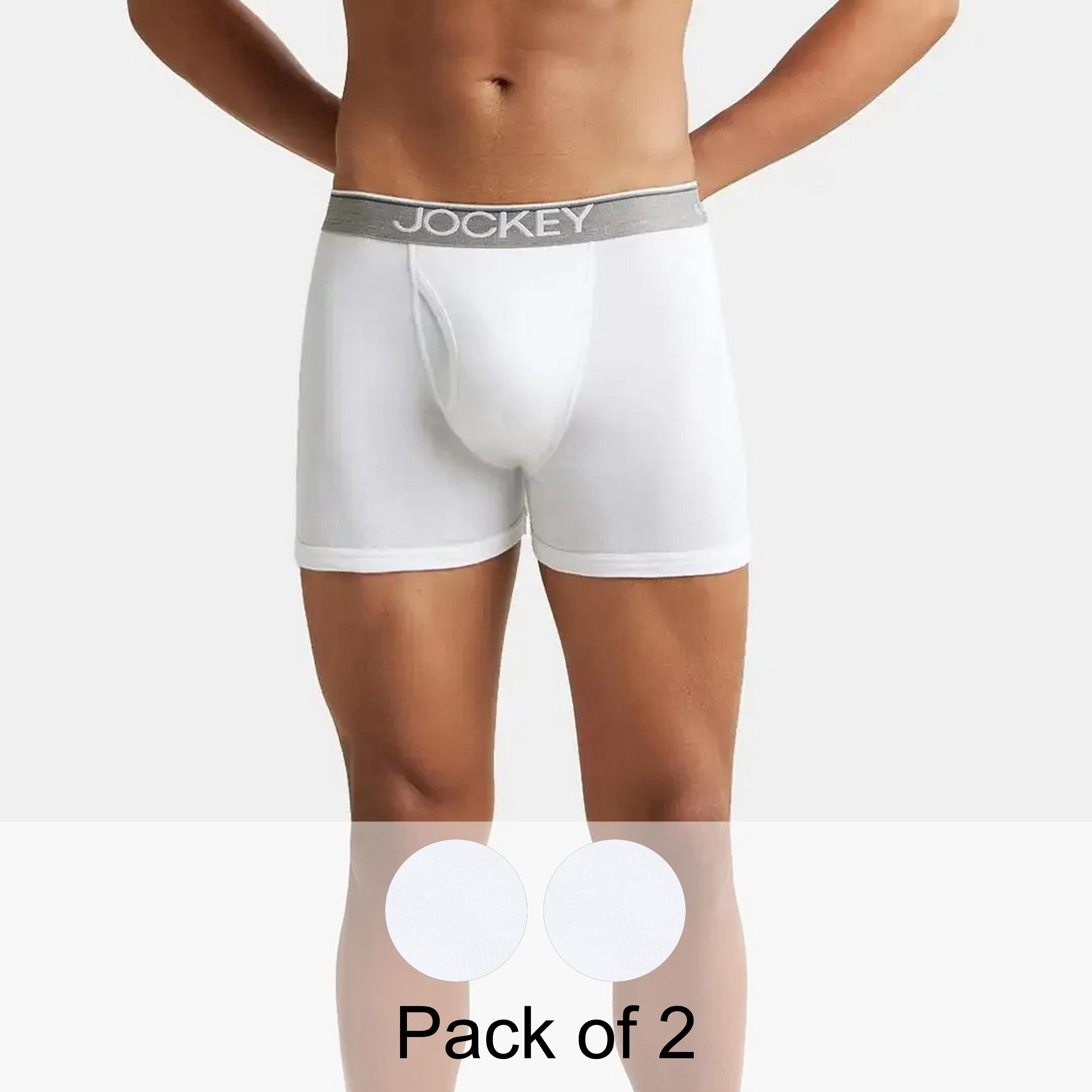 Jockey Pack of 2 Brand Print Waistband Men's Boxers-men-clothing-innerwear-underwear-image-1