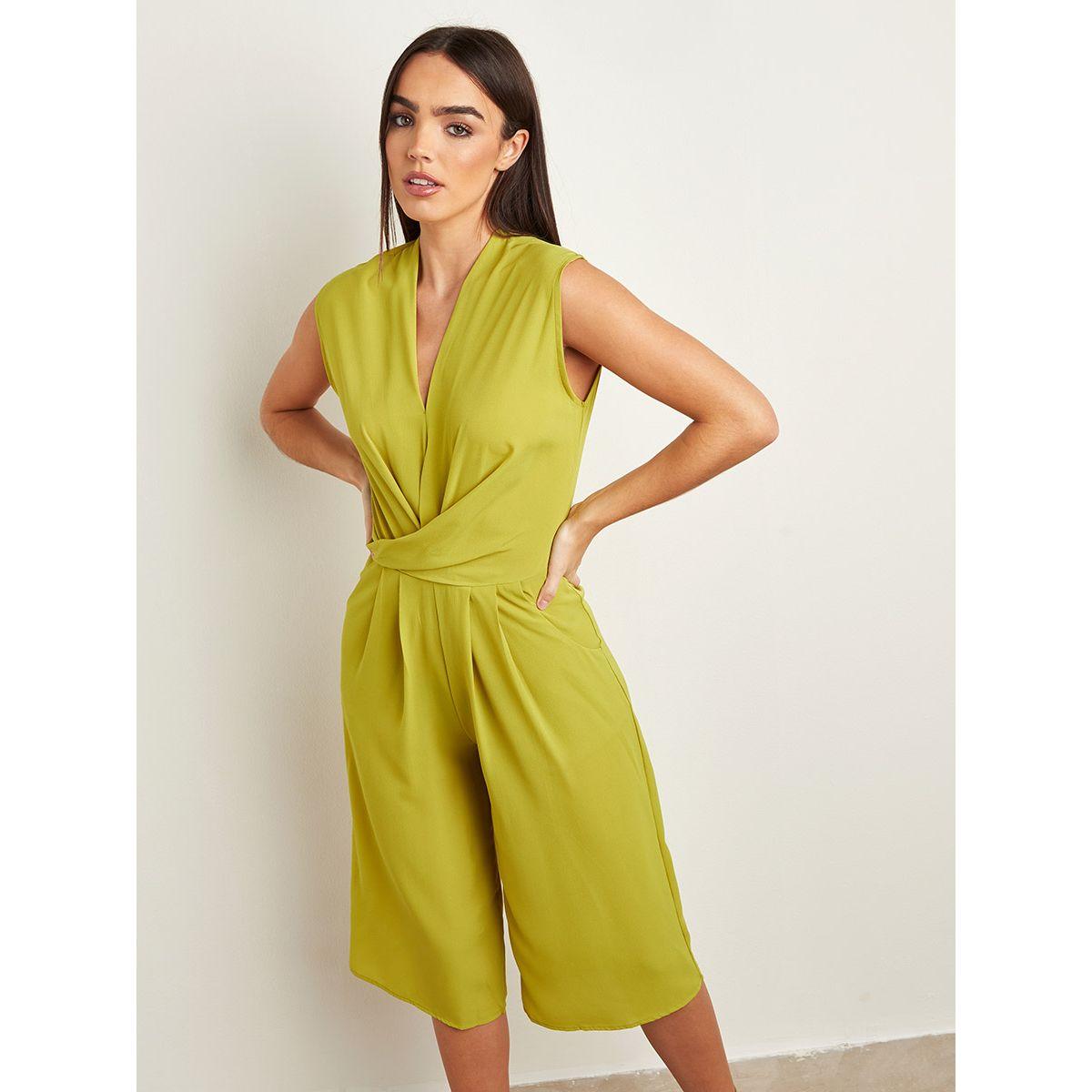 Styli Plain Wrap Over Culotte Jumpsuit-women-clothing-jumpsuits-image-4